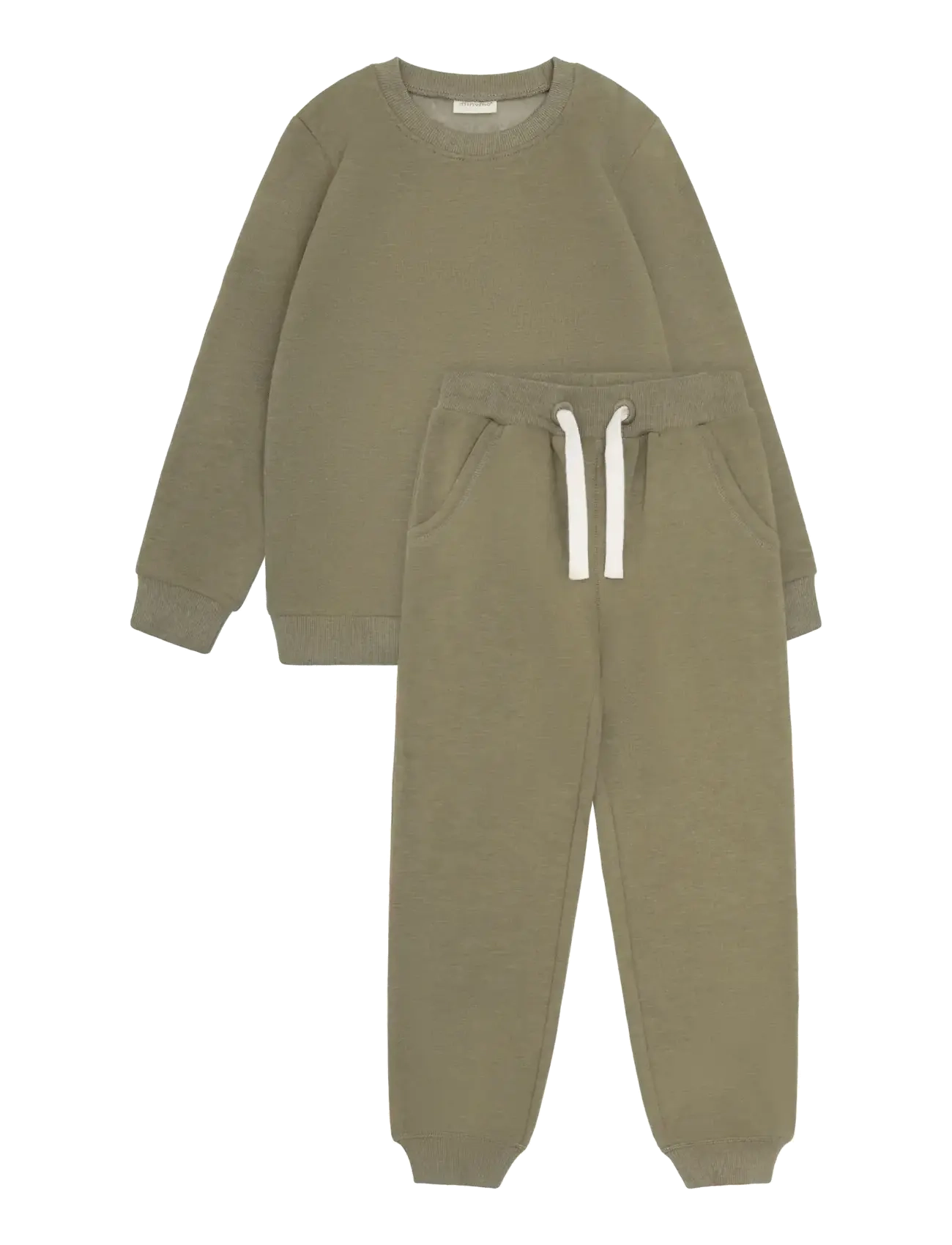 MINYMO Sweat Set (2-Pcs) Khaki - 152 - Kinder