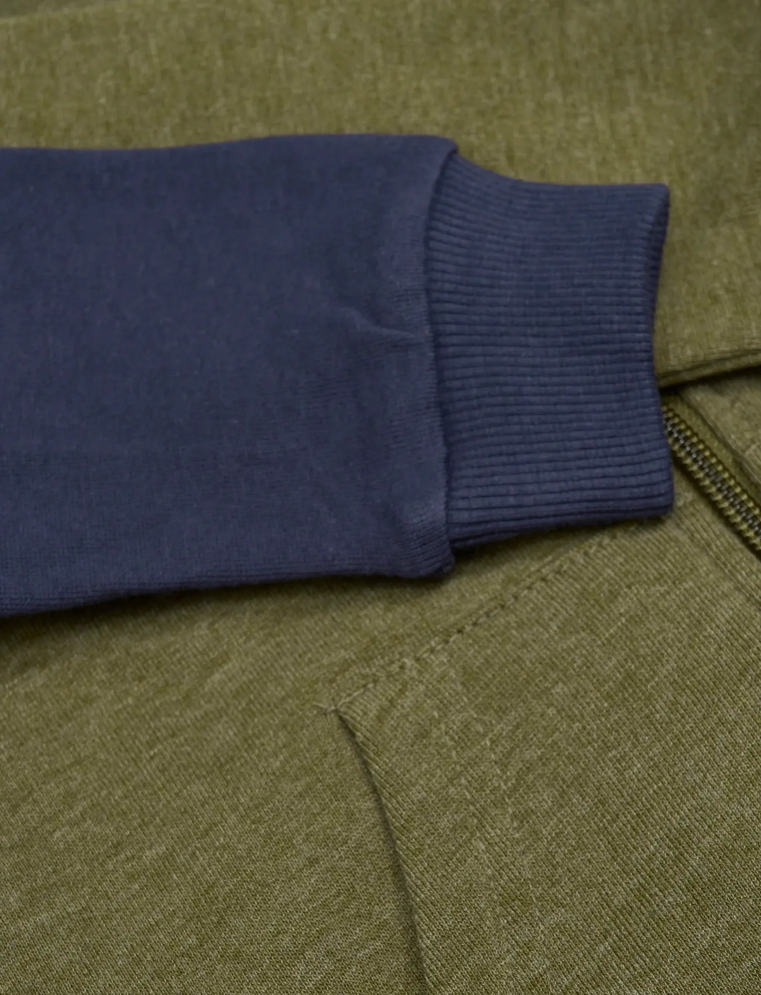 Minymo - Sweat Jacket w. hood (2-pack) - hættetrøjer - dark olive - 1