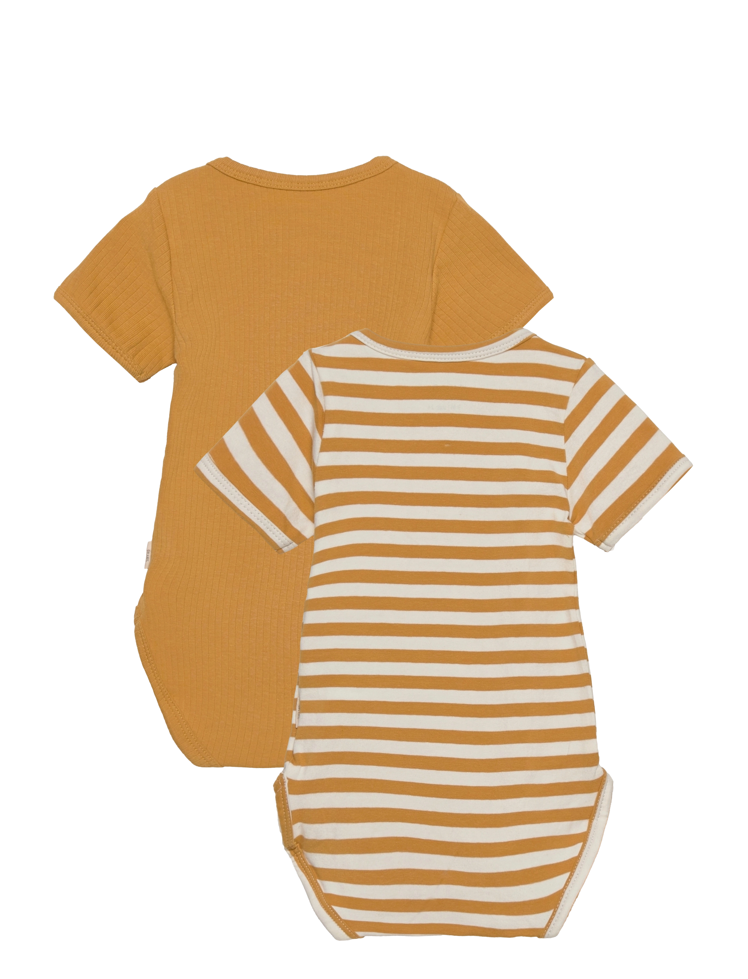Minymo - Body SS (2-pack) - madalaimad hinnad - amber gold - 1