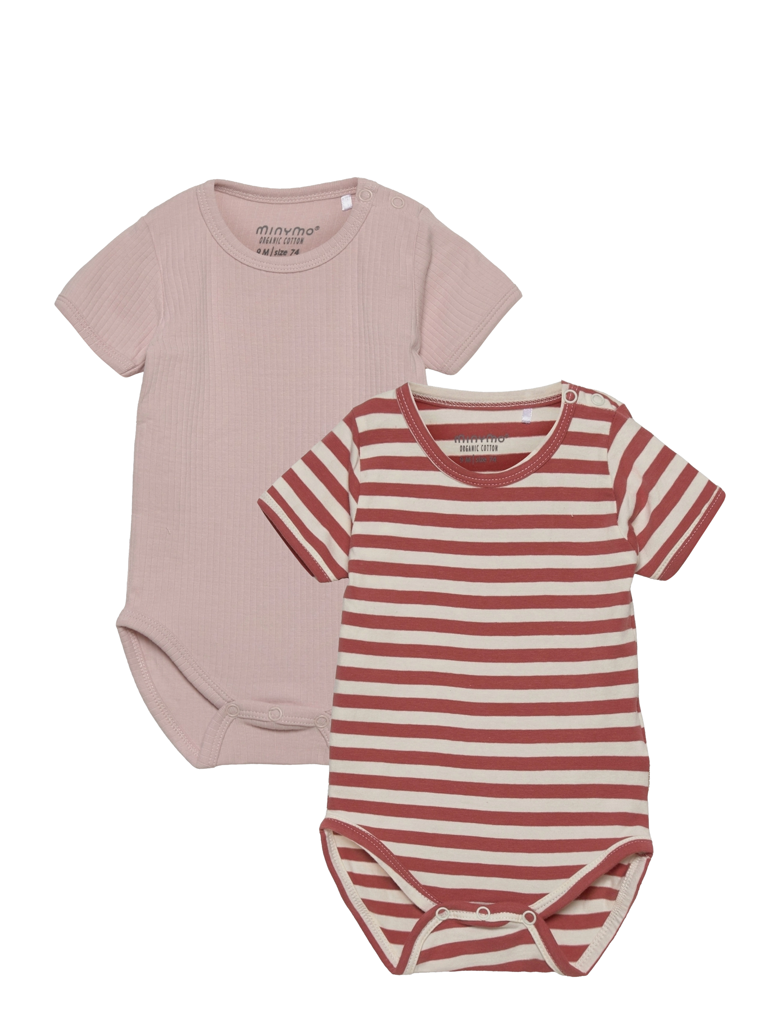 Minymo Body SS (2-pack) - Minymo - CANYON ROSE / multi