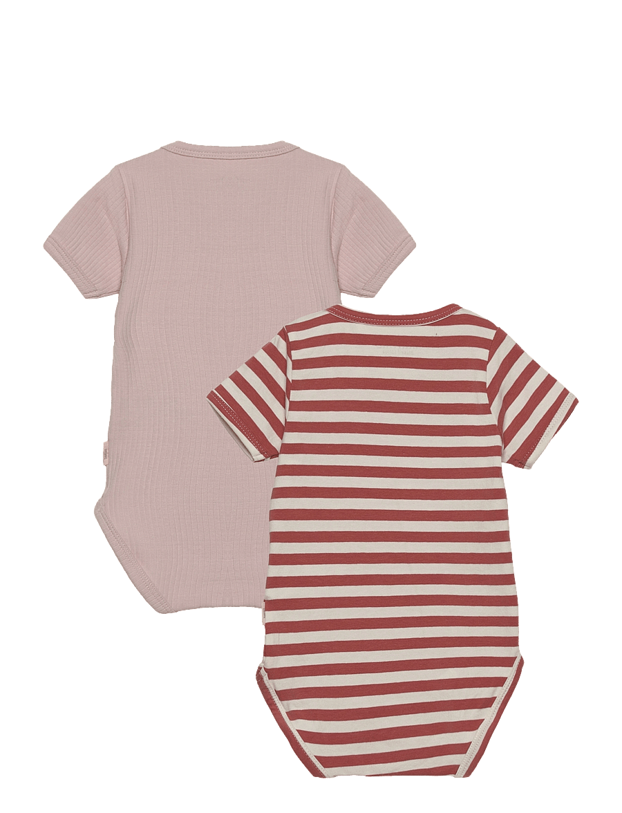 Minymo - Body SS (2-pack) - multipack bodys - canyon rose - 1