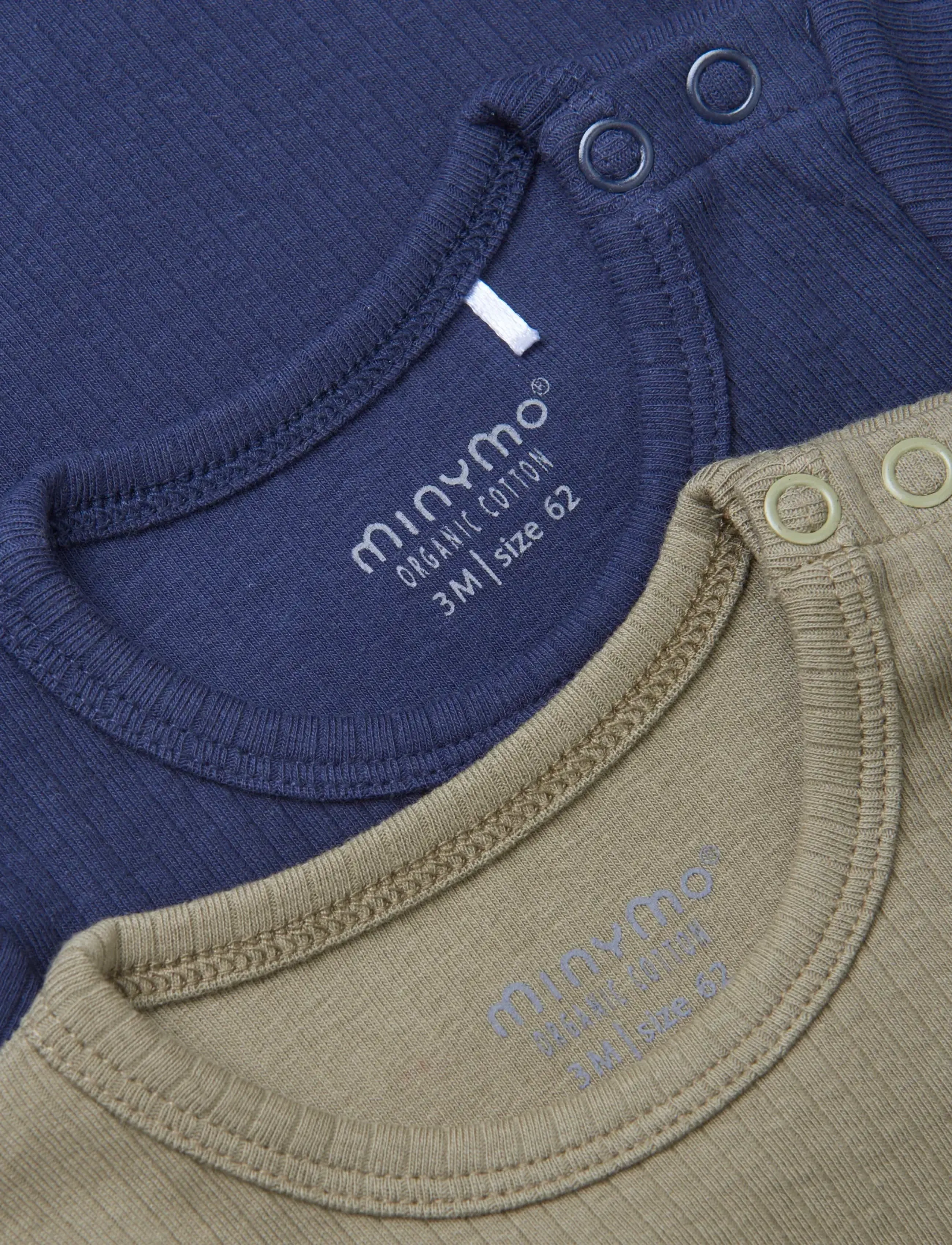 Minymo - Body SS (2-pack) - lägsta priserna - dark navy - 2