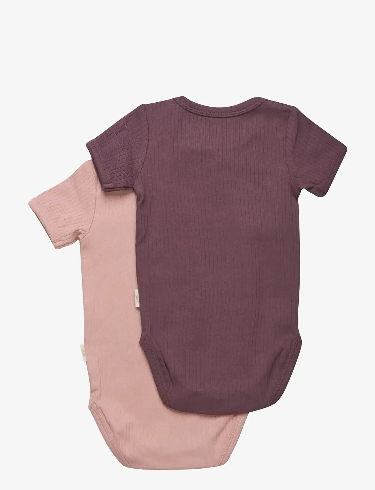 Minymo - Body SS (2-pack) - laveste priser - misty rose - 1