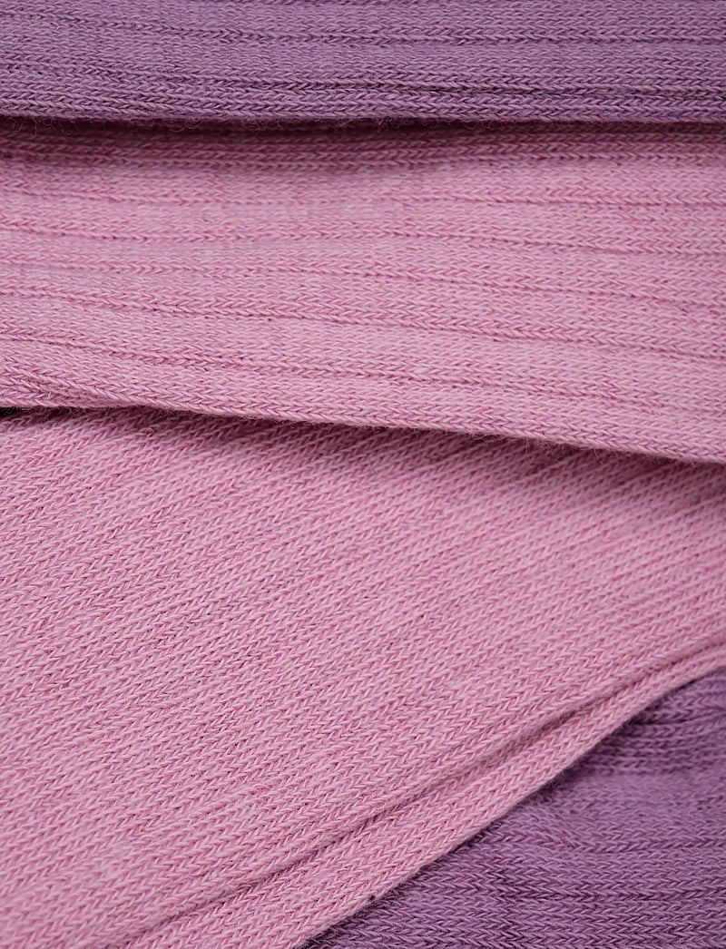 Minymo - Stocking - solid rib 2-pack - strumpfhosen - orchid haze - 1