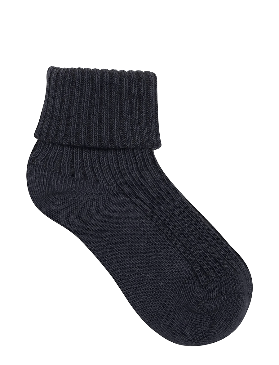 Minymo - Baby 2x2 rib sock (3-pack) - baby-socken - blau gray - 3