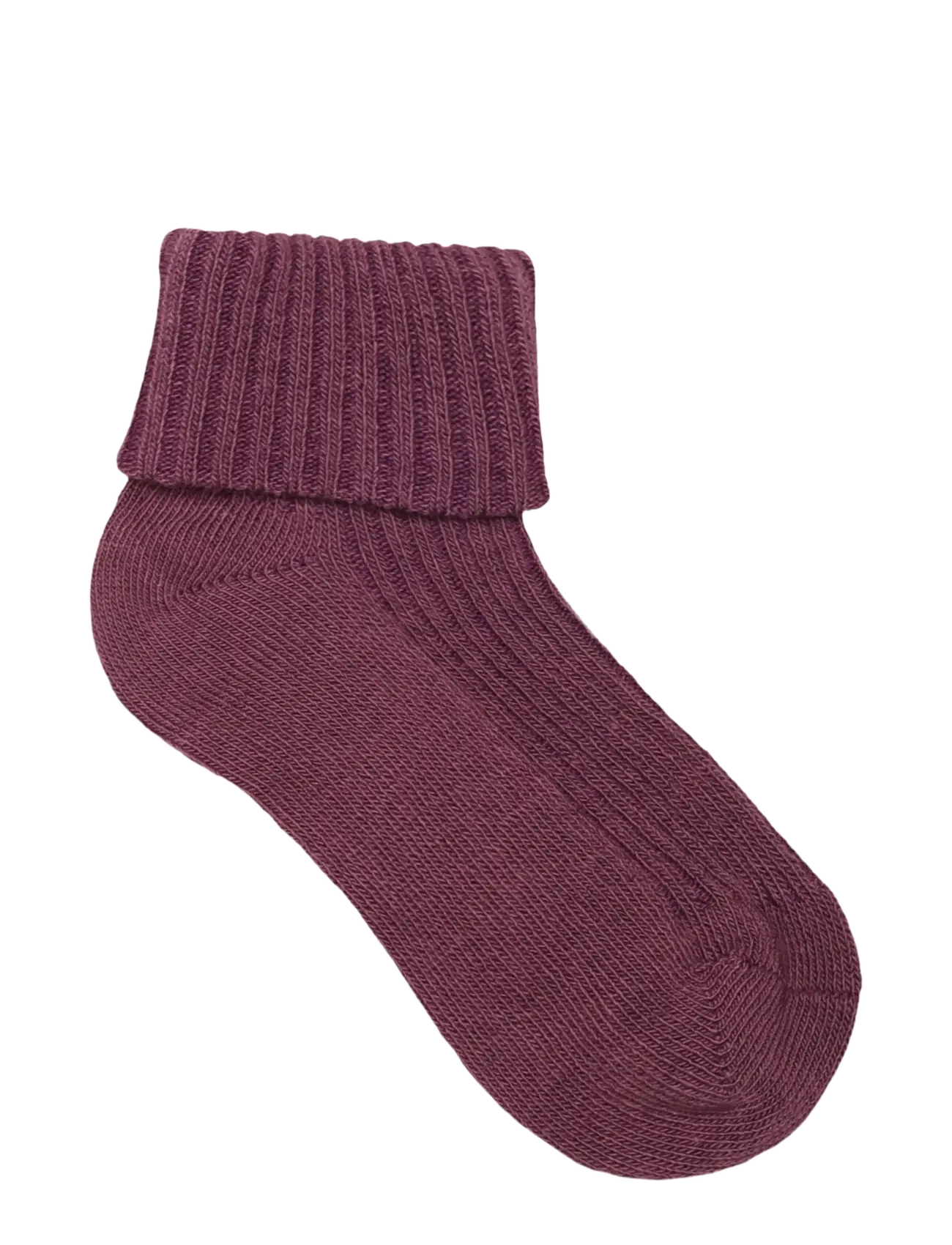 Minymo - Baby 2x2 rib sock (3-pack) - baby-socken - elderberry - 1