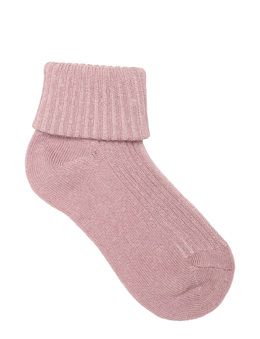 Minymo - Baby 2x2 rib sock (3-pack) - baby-socken - elderberry - 2