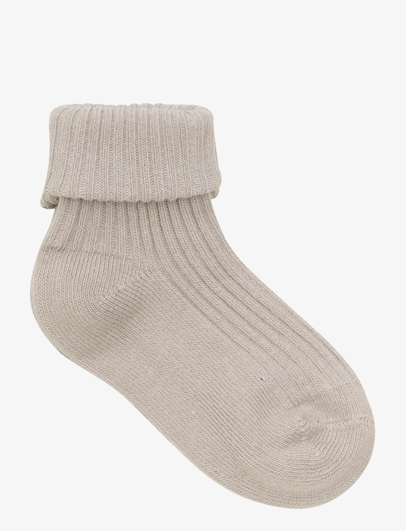 Minymo - Baby sock rib (3 pack) - baby socks - shell - 3