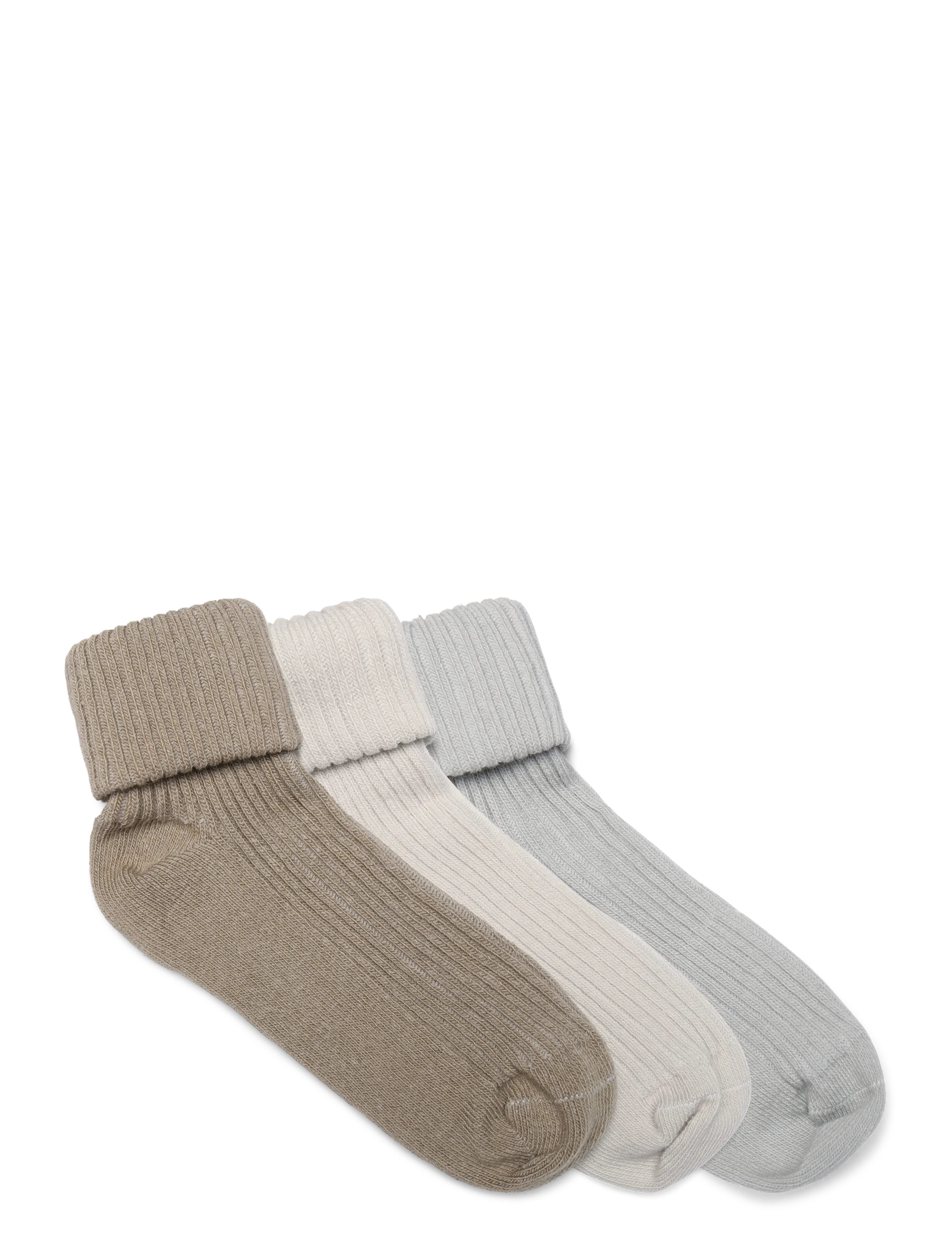 Minymo - Baby sock rib (3 pack) - baby-socken - willam gray - 1