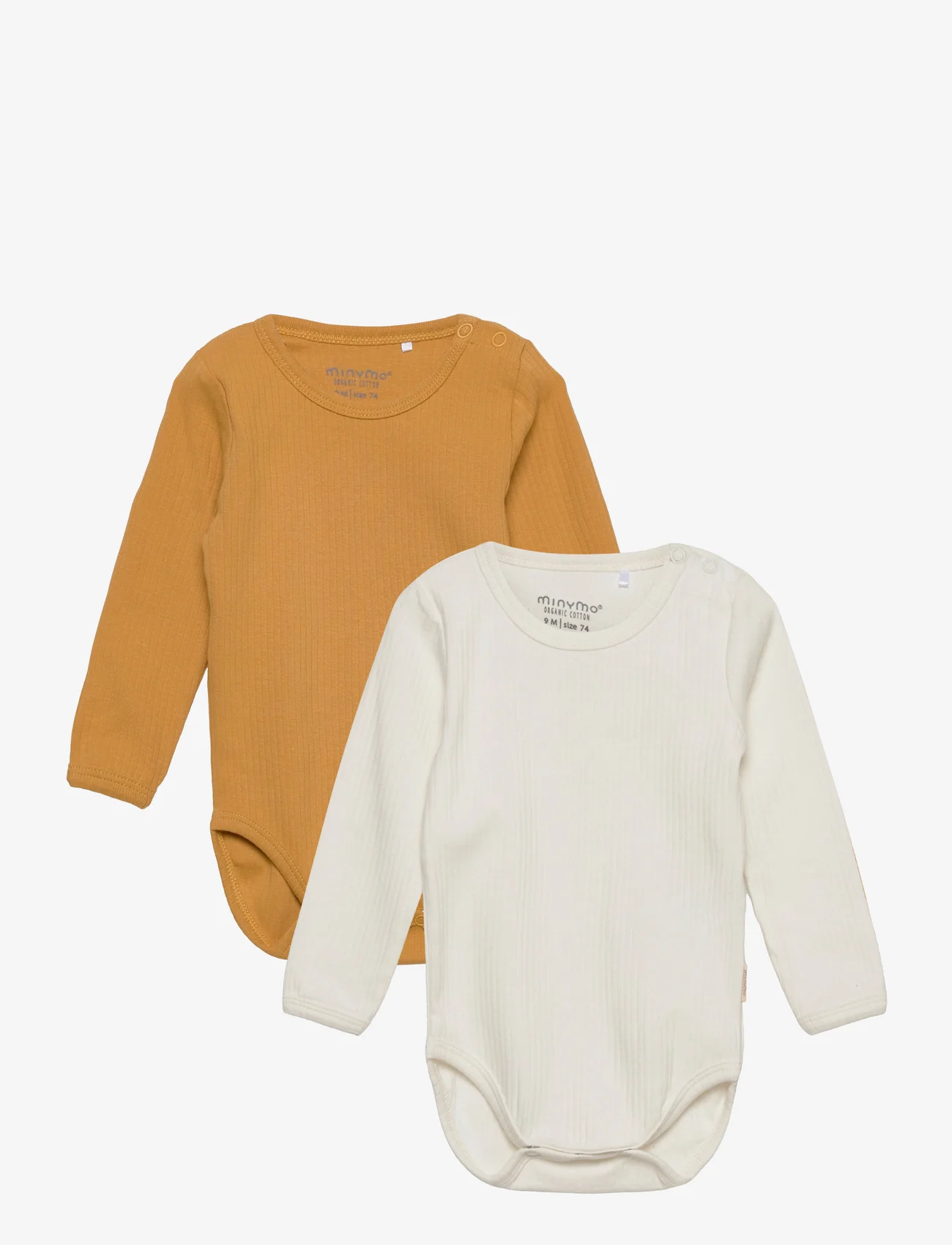 Minymo - Body LS (2-pack) - lowest prices - amber gold - 0