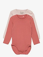 Minymo - Body LS (2-pack) - lowest prices - canyon rose - 0