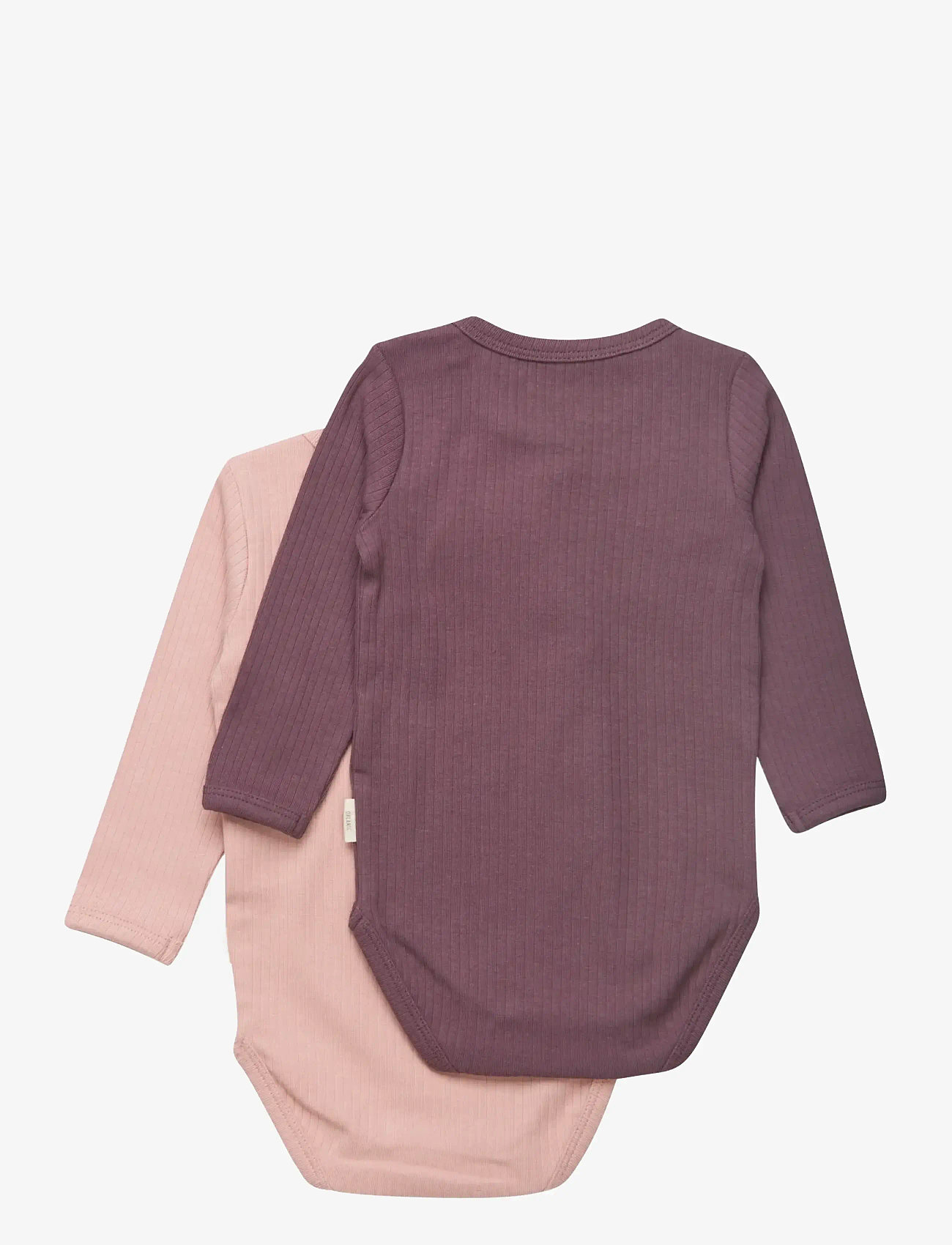 Minymo - Body LS (2-pack) - laveste priser - misty rose - 1