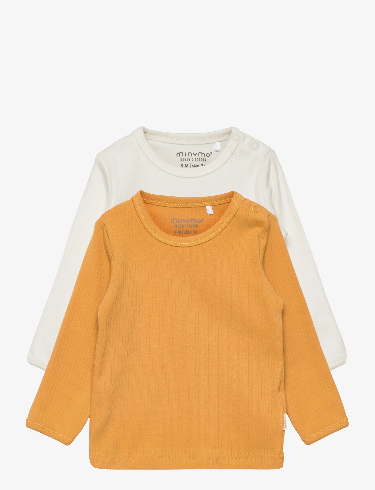 Minymo - Blouse LS (2-pack) - langärmelige - amber gold - 0