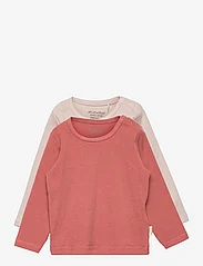 Minymo - Blouse LS (2-pack) - langärmelige - canyon rose - 0