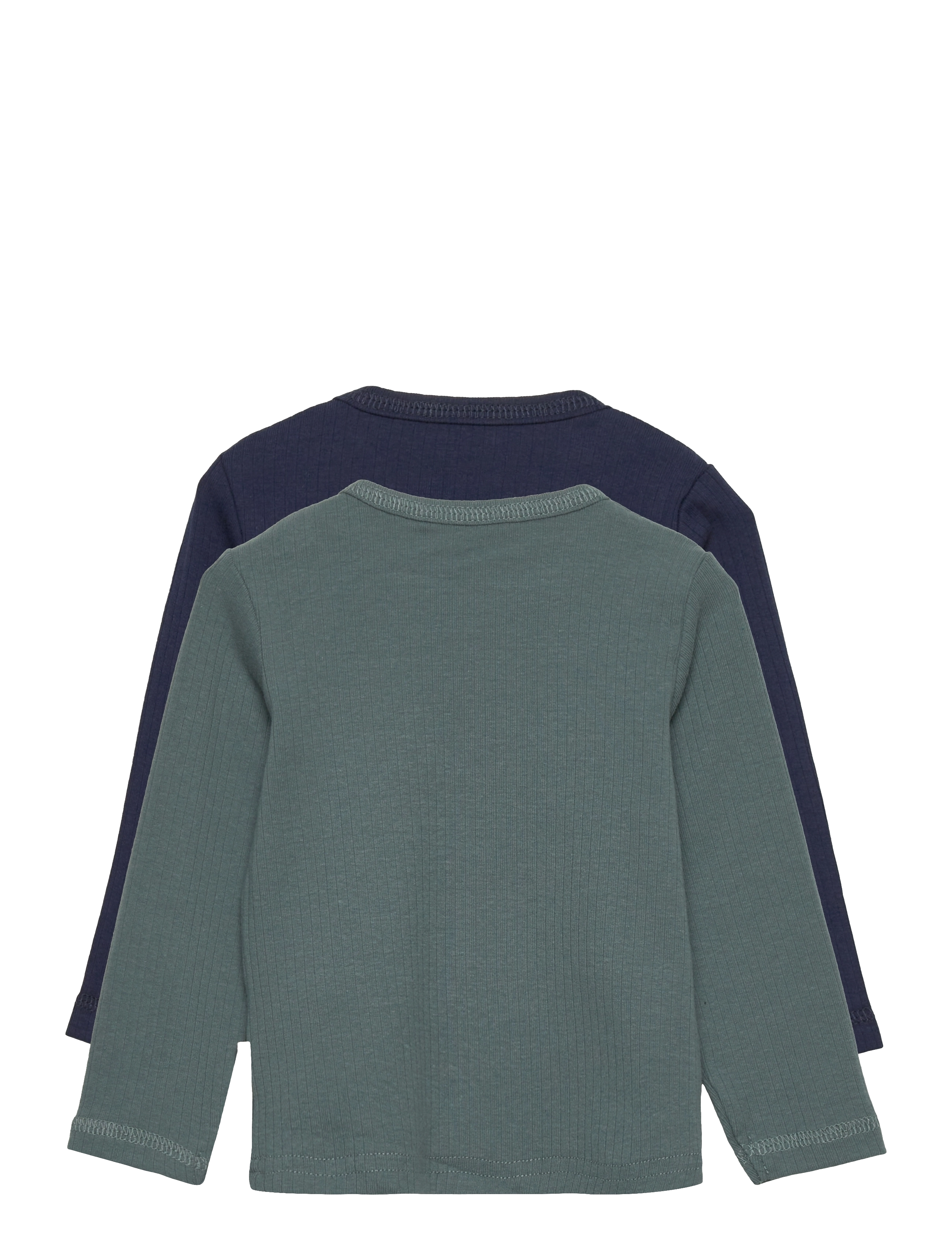 Minymo - Blouse LS (2-pack) - langärmelig - goblin blue - 1