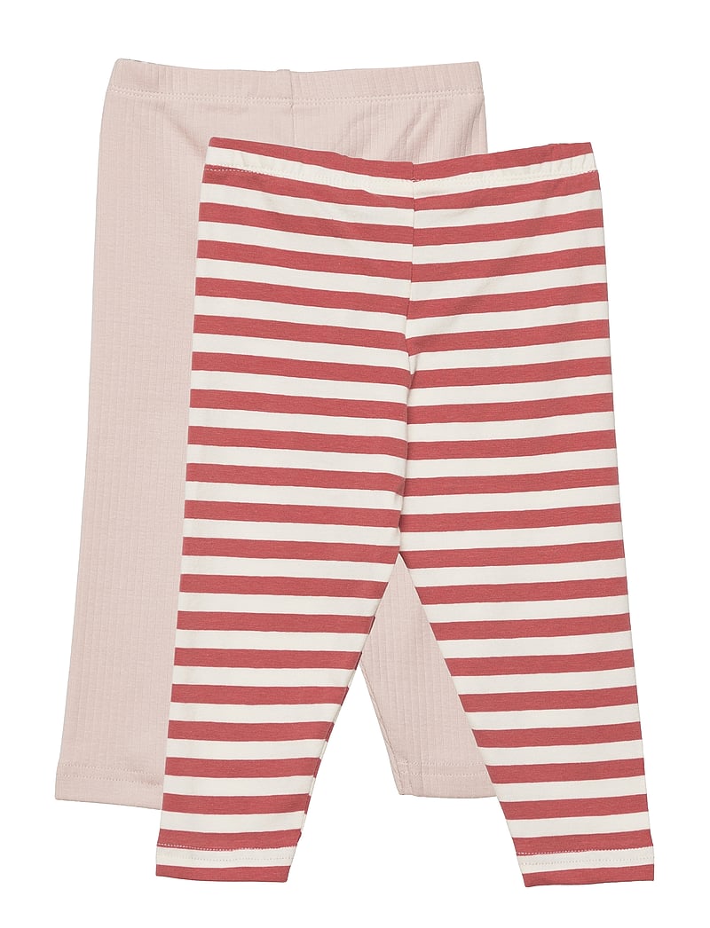 Minymo - Leggings (2-pack) - multipack leggings - canyon rose - 1