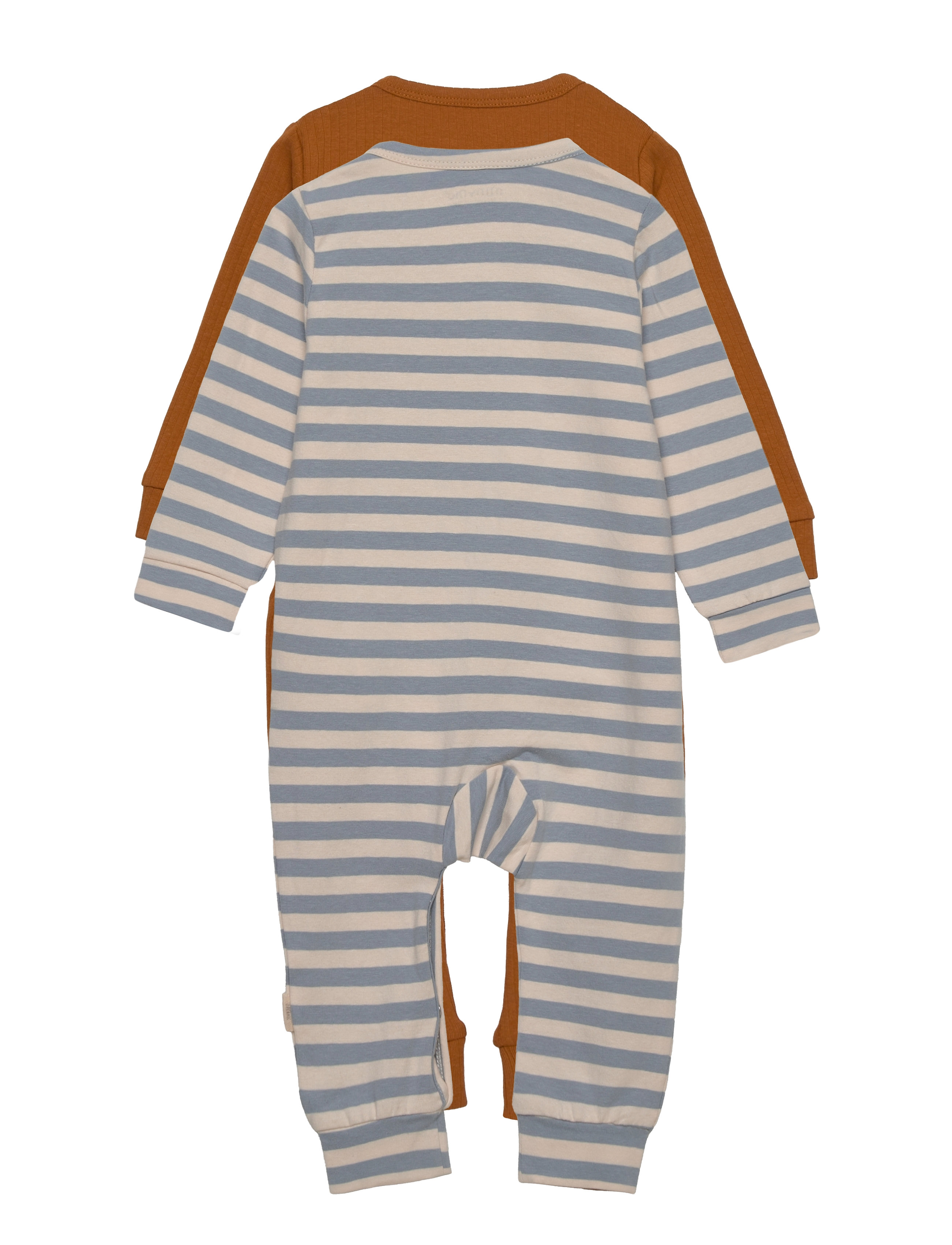 Minymo - Jumpsuit LS (2-pack) - langärmelig - ashley blue - 1
