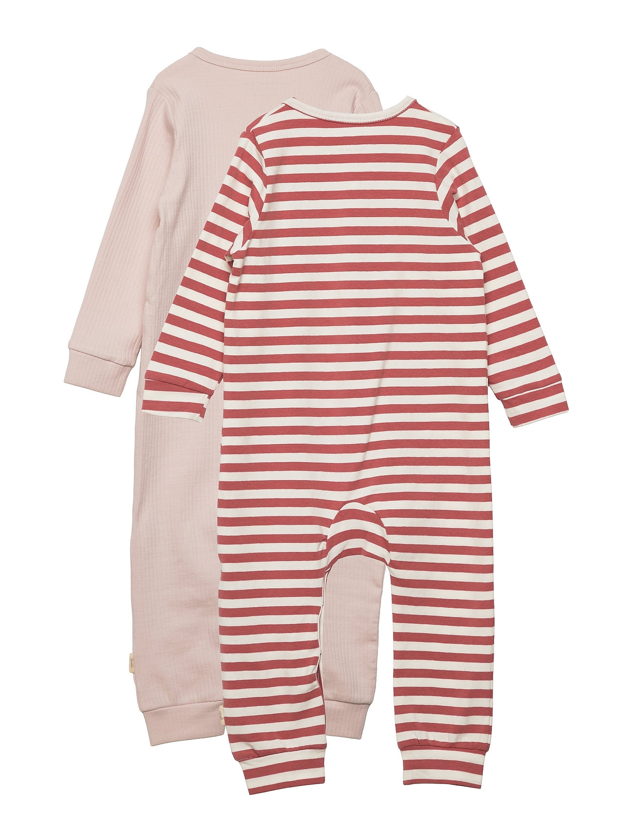 Minymo - Jumpsuit LS (2-pack) - lowest prices - canyon rose - 1