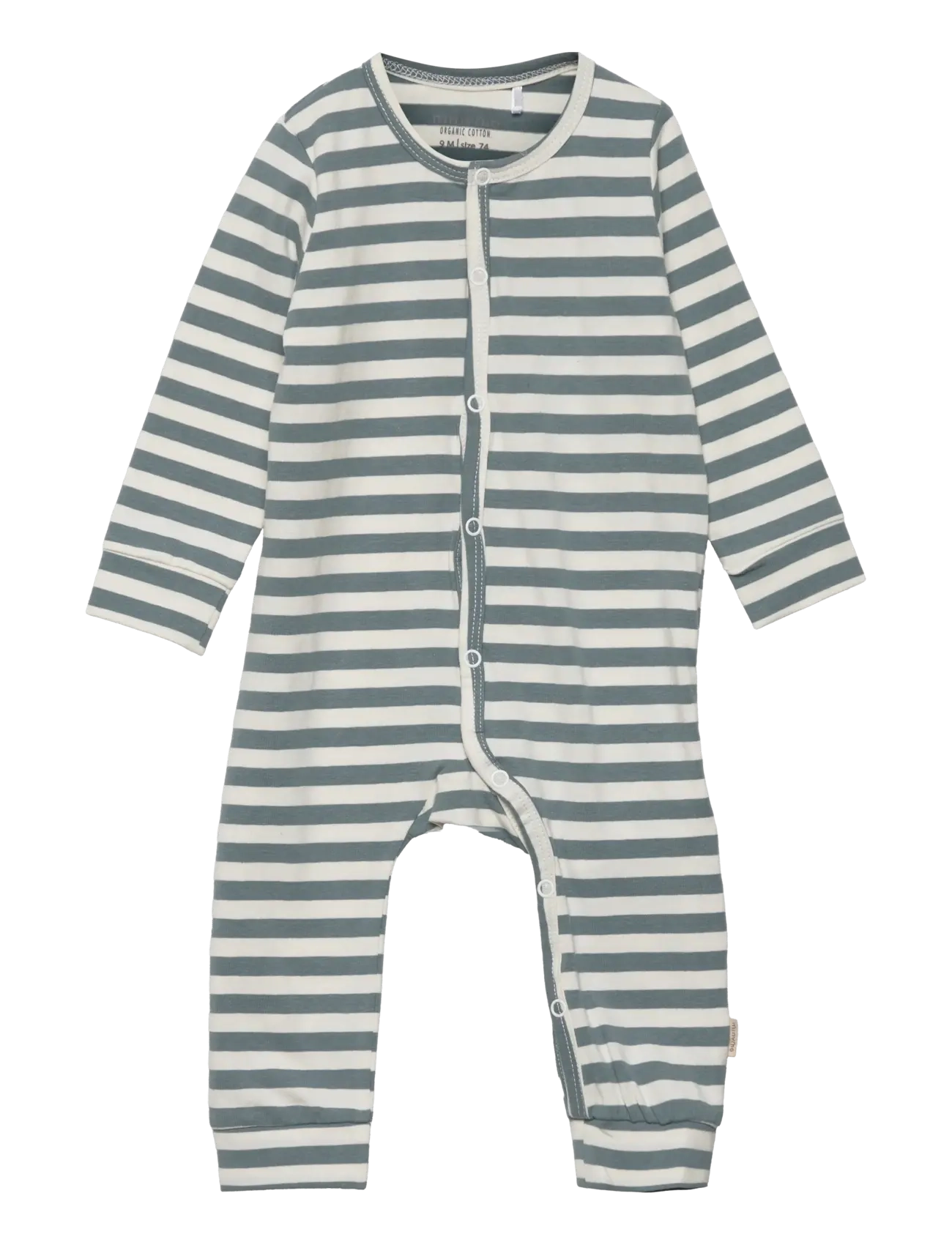 Minymo Jumpsuit Ls (2-Pack), 50, Multi/patterned, Bodysuits > Langærmede Bodysuits, Børn