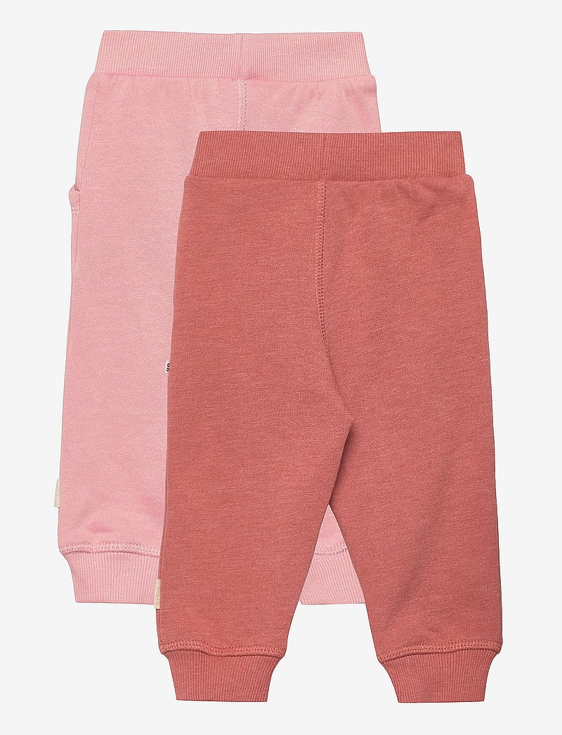 Minymo - Sweat Pants (2-pack) - jogginghosen - canyon rose - 1
