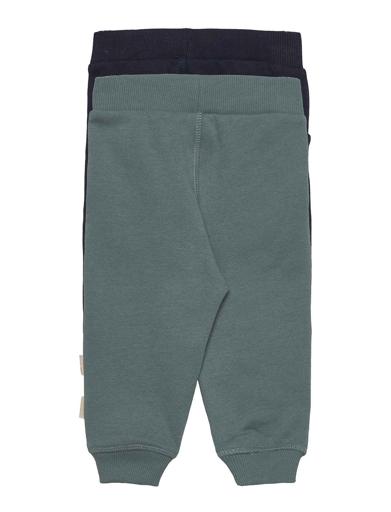 Minymo - Sweat Pants (2-pack) - najniższe ceny - goblin blue - 1