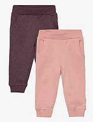 Minymo - Sweat Pants (2-pack) - lowest prices - misty rose - 0