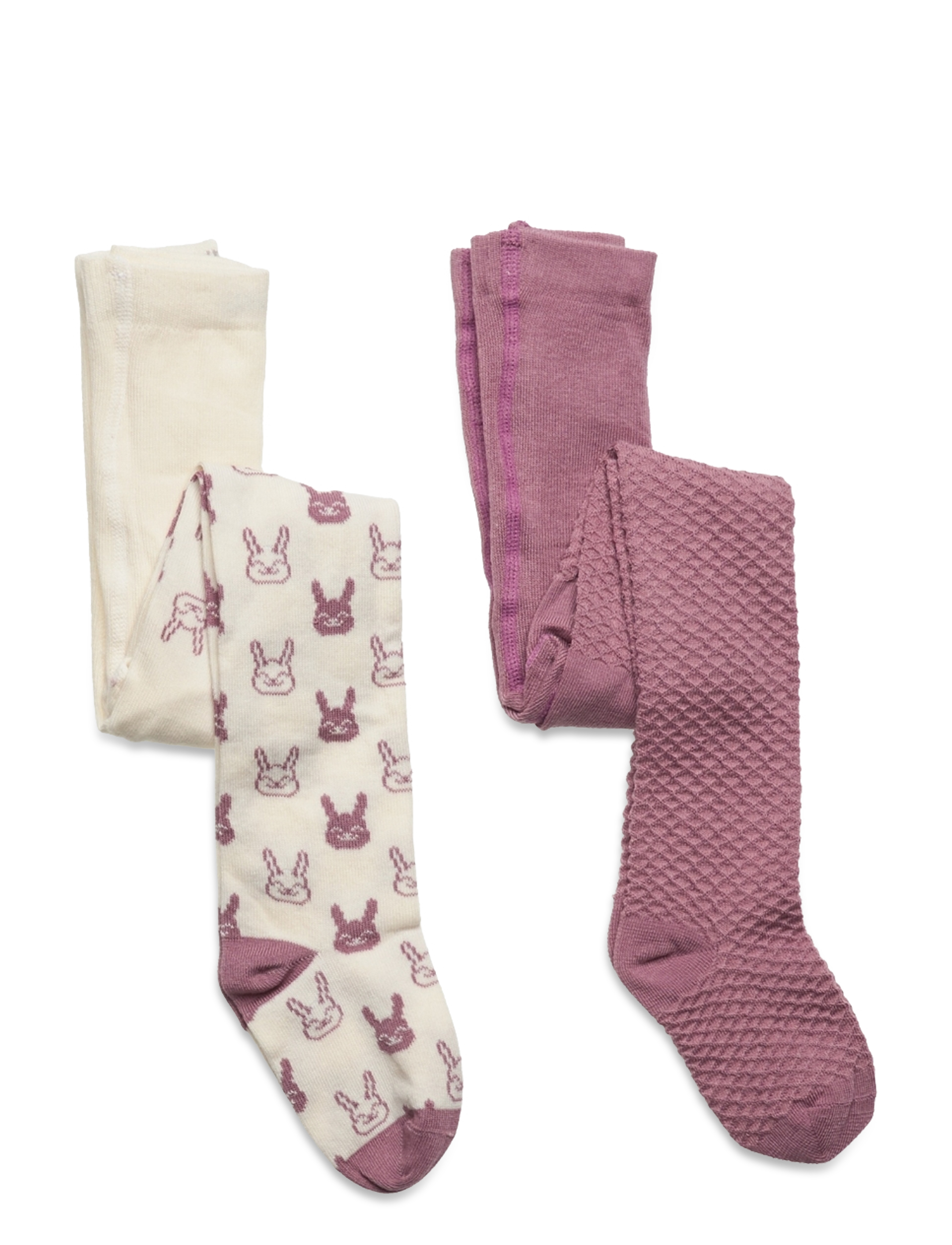 Minymo Baby Stocking (2-Pack), Børn, Baby Strømpebukser, Multi/mønstret, Str: 68<