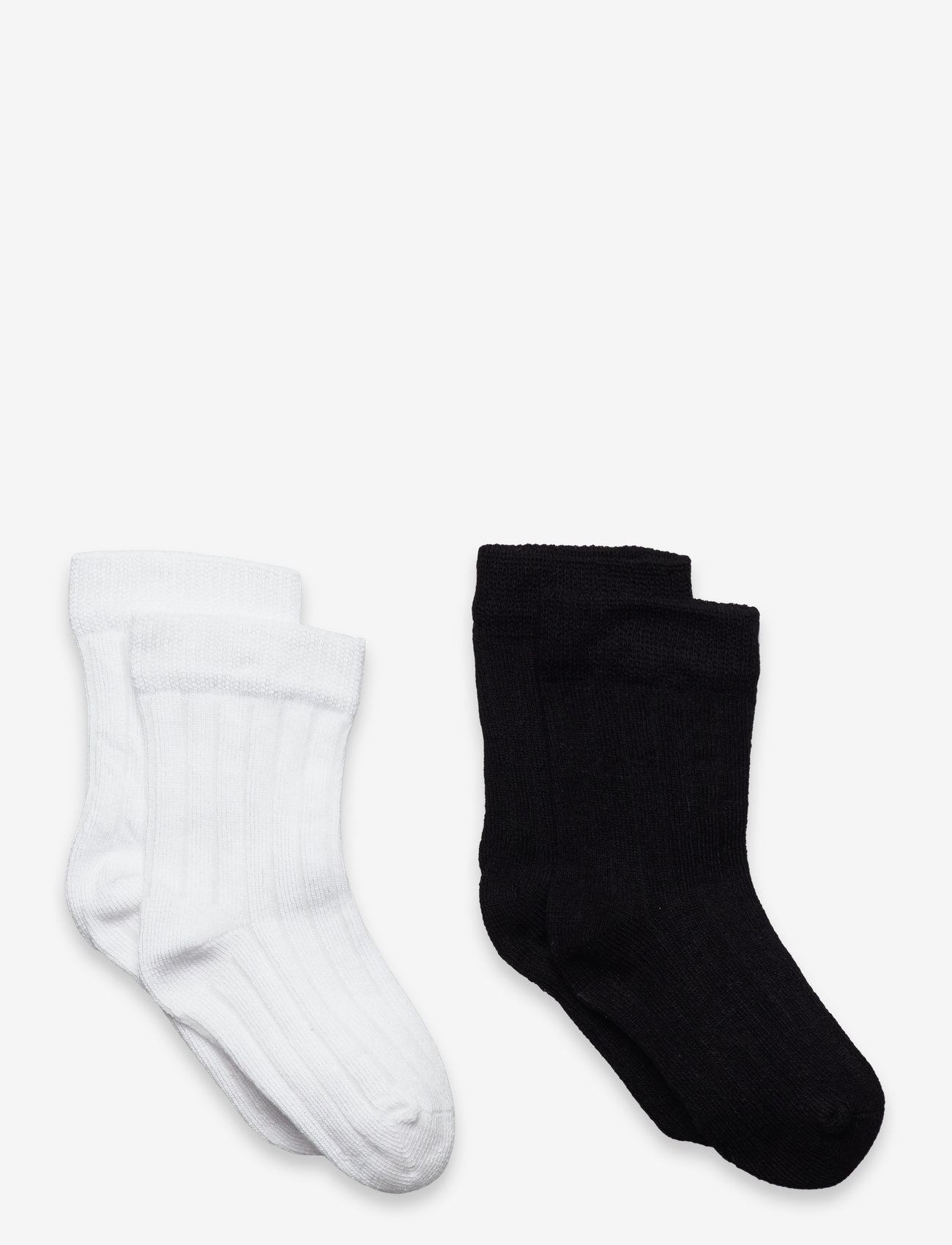 Minymo - Ankle sock - bamboo (2-pack) - strümpfe - black - 0