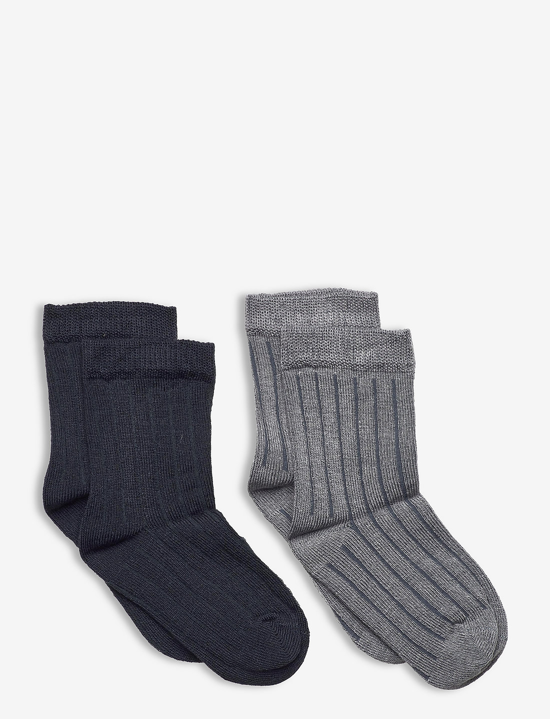 Minymo - Ankle sock - bamboo (2-pack) - sukat - sleet - 0