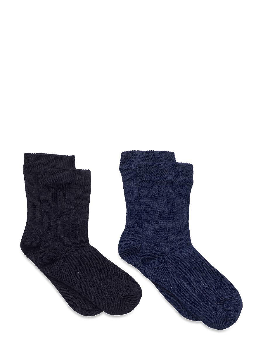 Minymo - Ankle sock - bamboo (2-pack) - sokid - total eclipse - 0