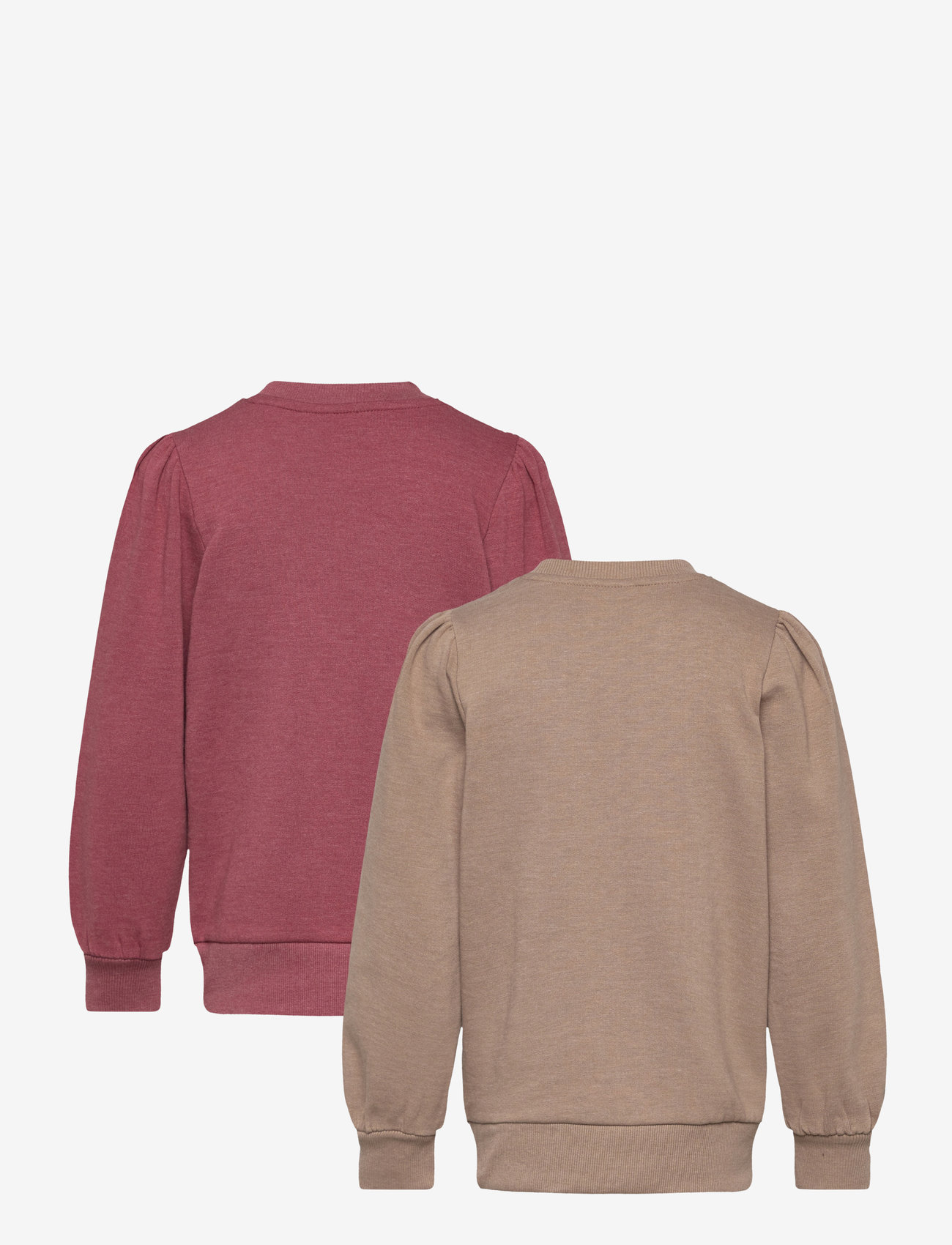 Minymo - Sweat Shirt (2-pack) - sweatshirts - apple butter - 1