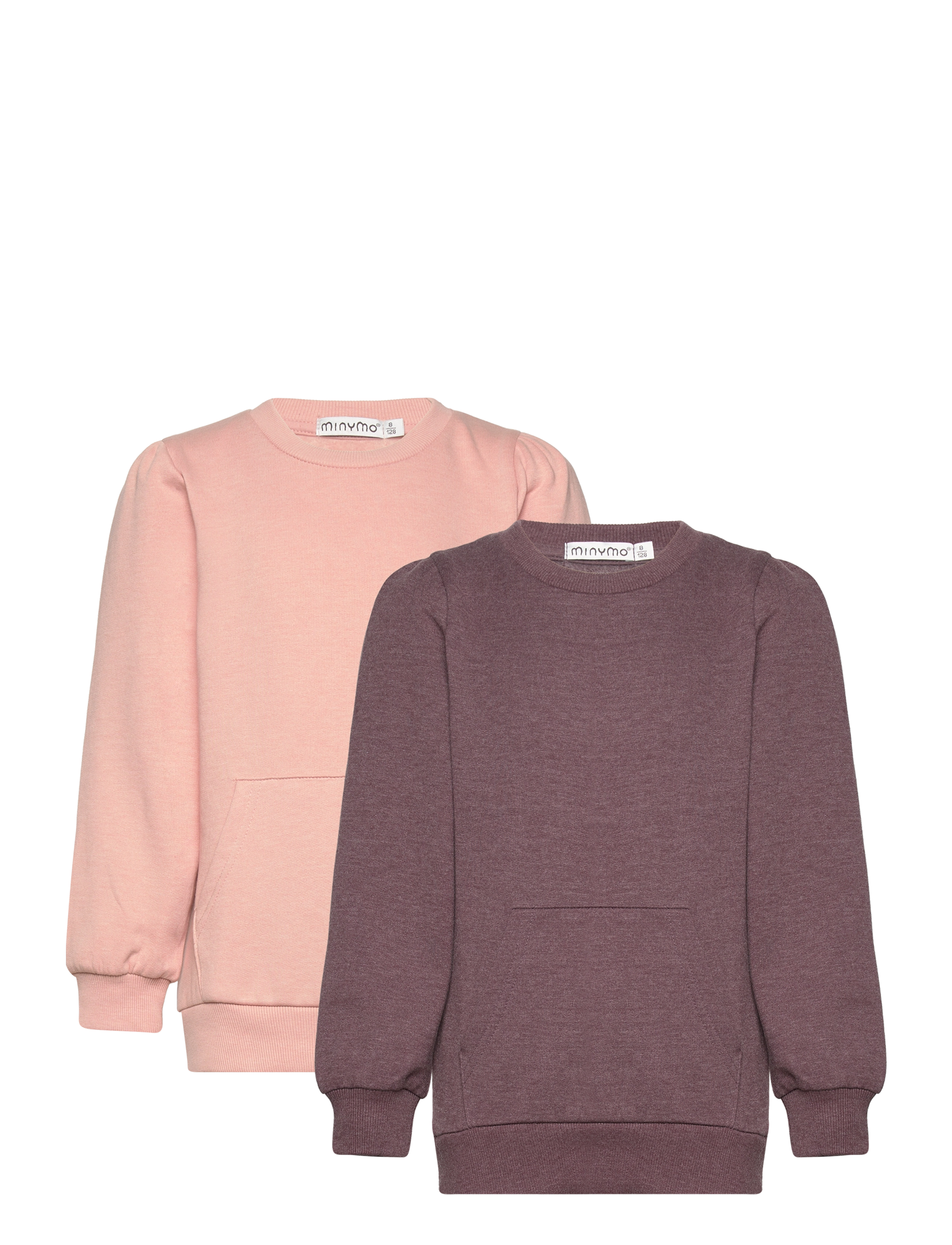 Minymo Sweat Shirt (2-Pack), 86, Sweatshirts & Hoodies, Mehrfarbig/gemustert - Sweatshirts, Kinder