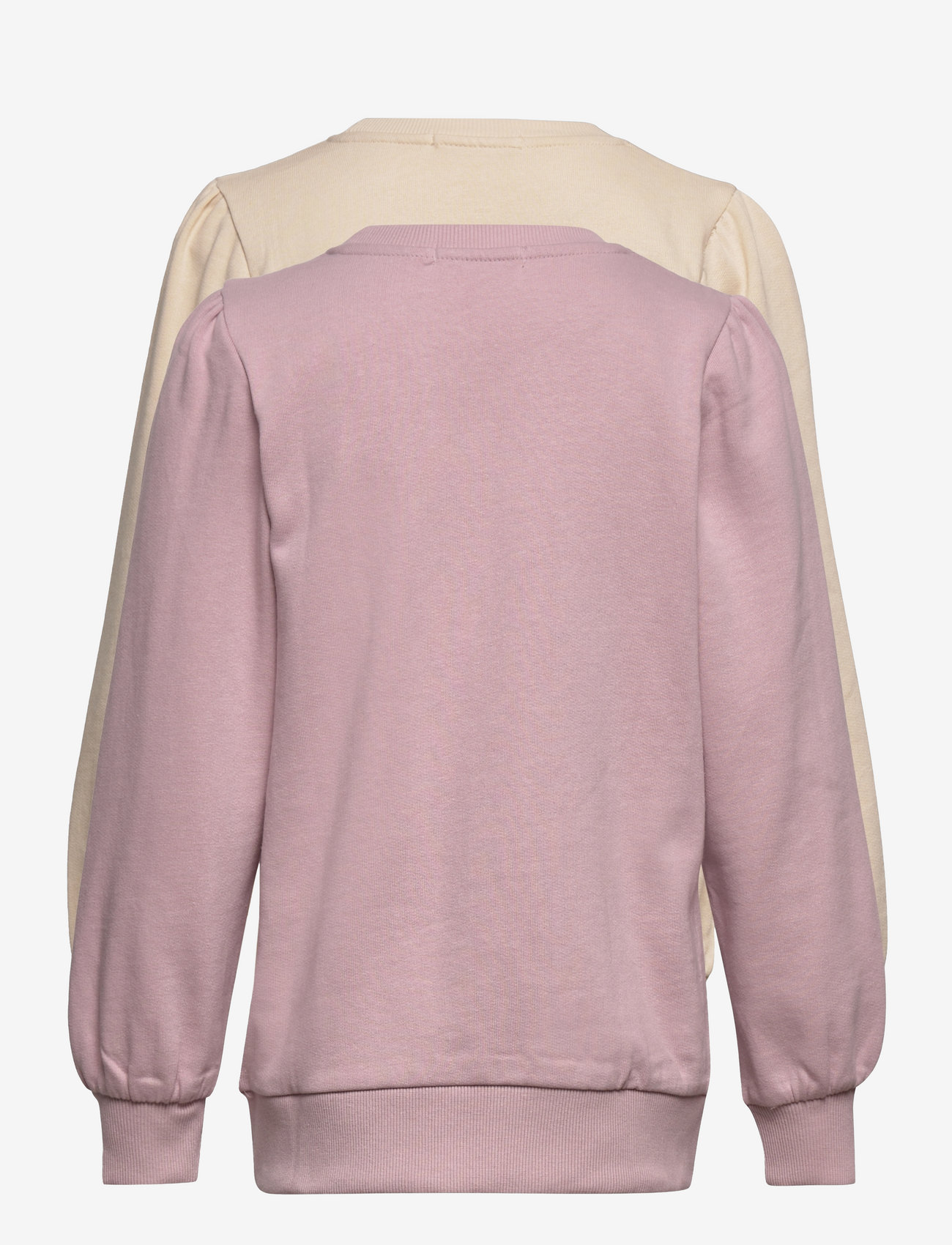 Minymo - Sweat Shirt (2-pack) - sweatshirts - violet ice - 2