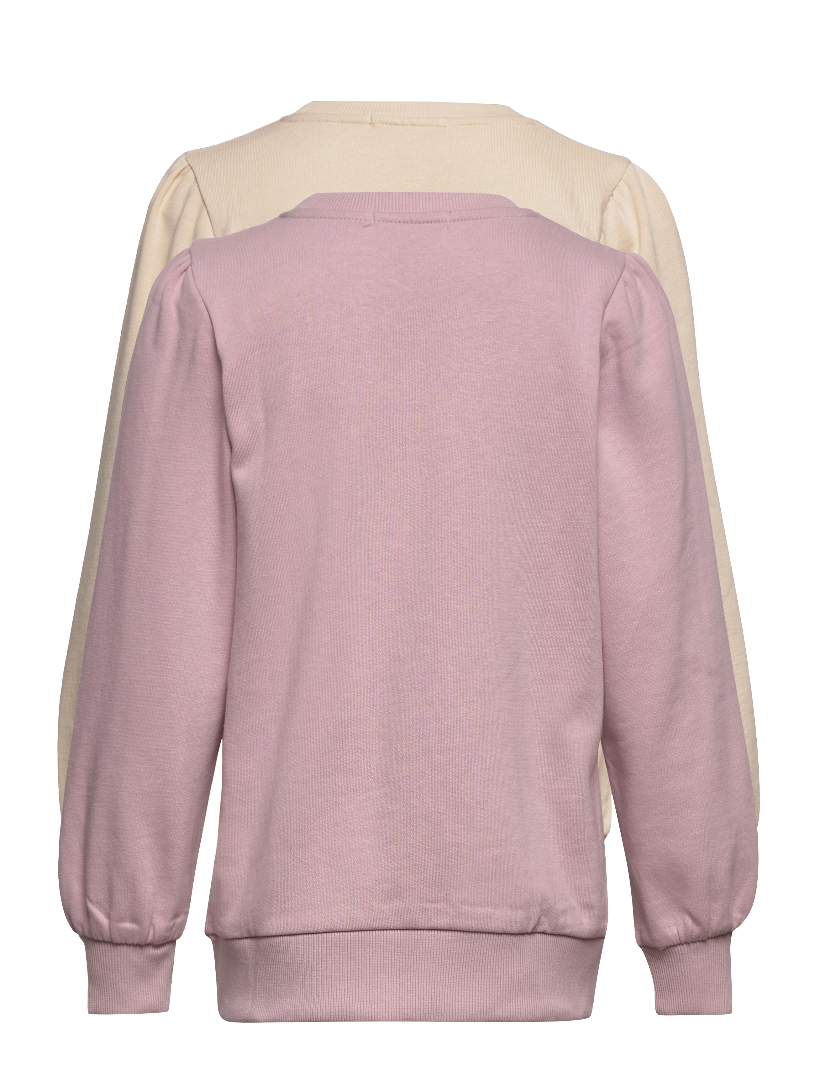 Minymo - Sweat Shirt (2-pack) - sweatshirts - violet ice - 2