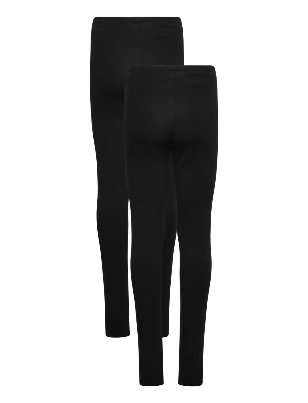 Minymo - Sweat Leggings w.AOP (2-pack) - multipack leggings - anthracite - 1