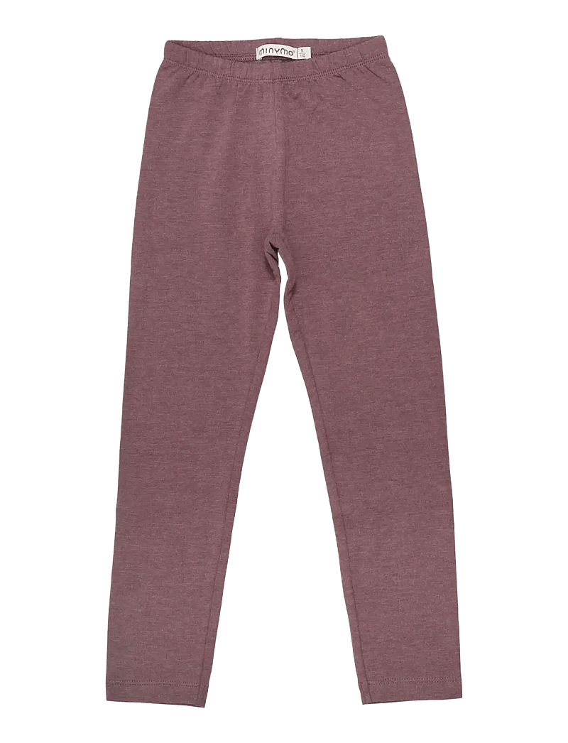 Minymo - Sweat Leggings (2-pack) - multipack leggings - misty rose - 2