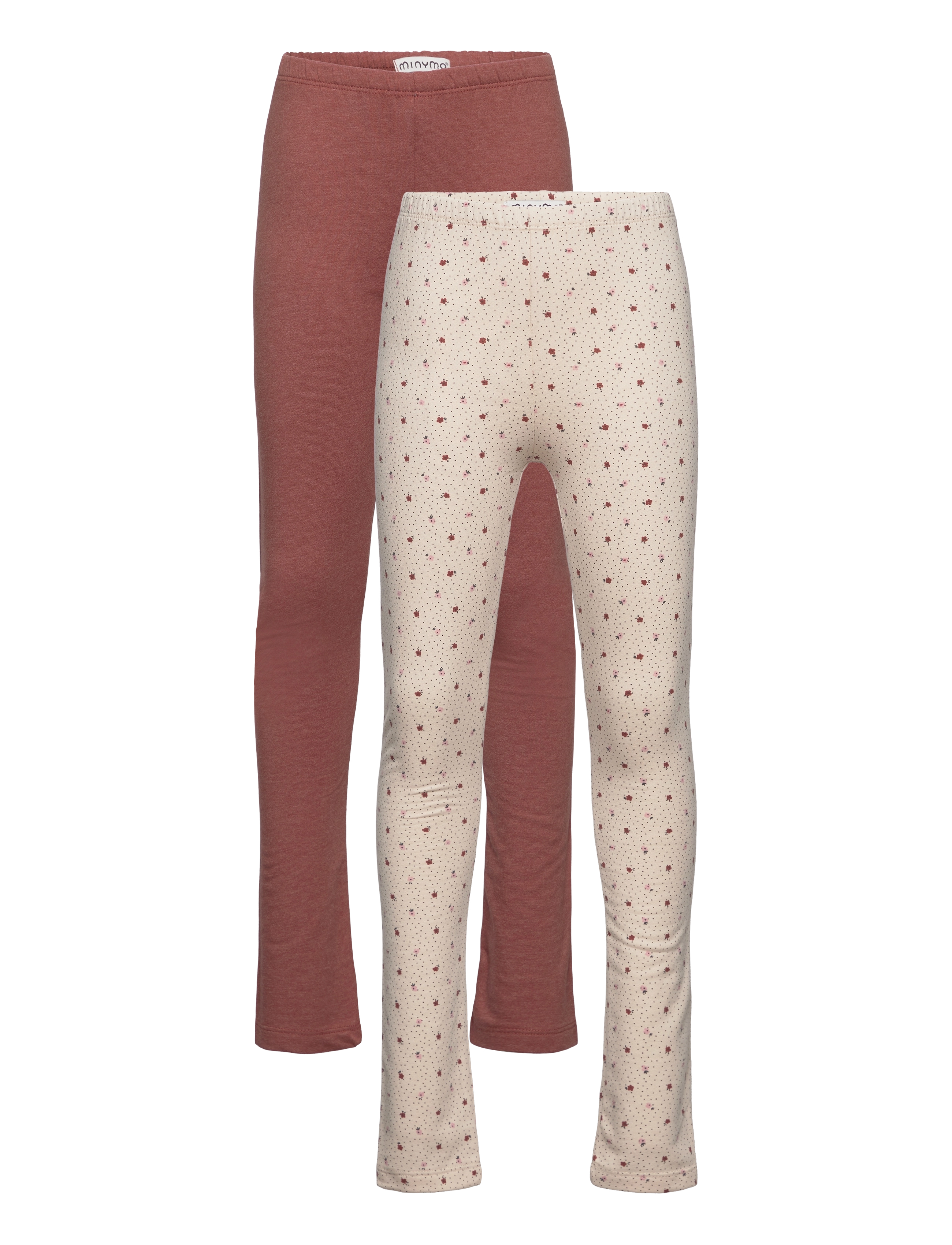 MINYMO Sweat Leggings (2-Pack) Patterned - 92 - Kinder