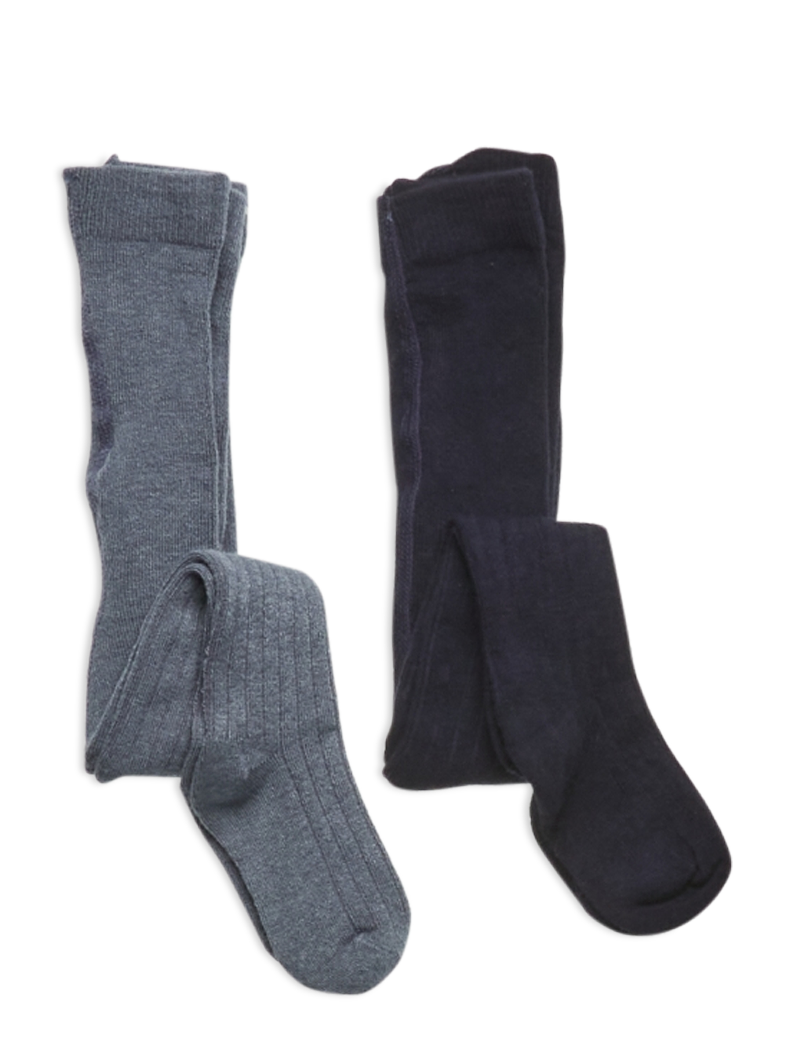 MINYMO Wolle Stocking - Rib 2-Pack Patterned - 104H - Kinder