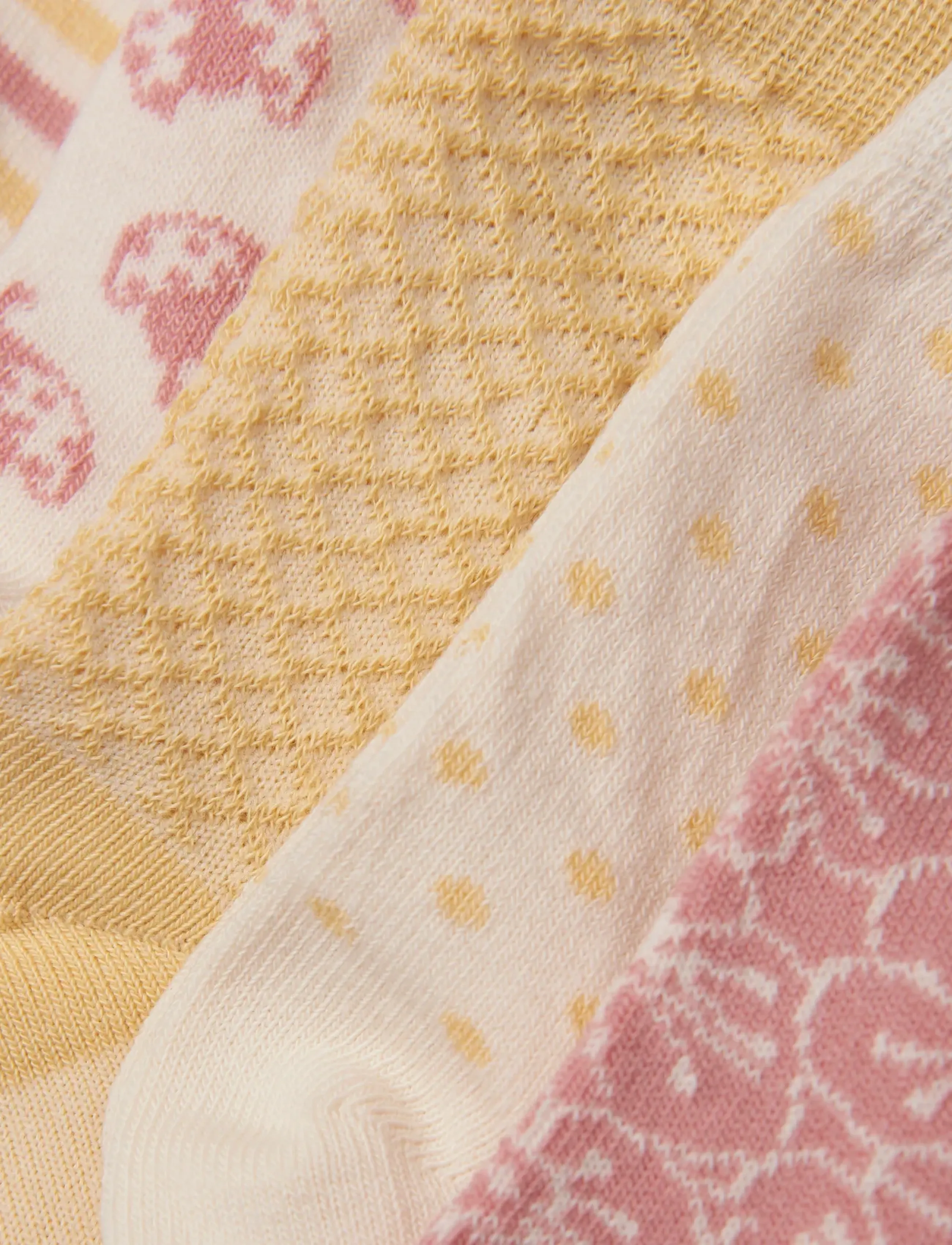 Minymo - Socks w. Pattern (5-pack) - socken & strumpfhosen - ash rose - 1