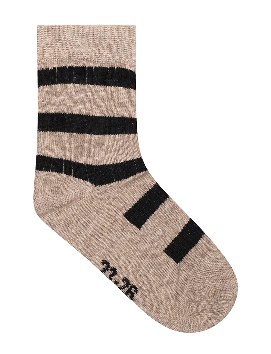 Minymo - Socks w. Pattern (5-pack) - strümpfe - blau gray - 1