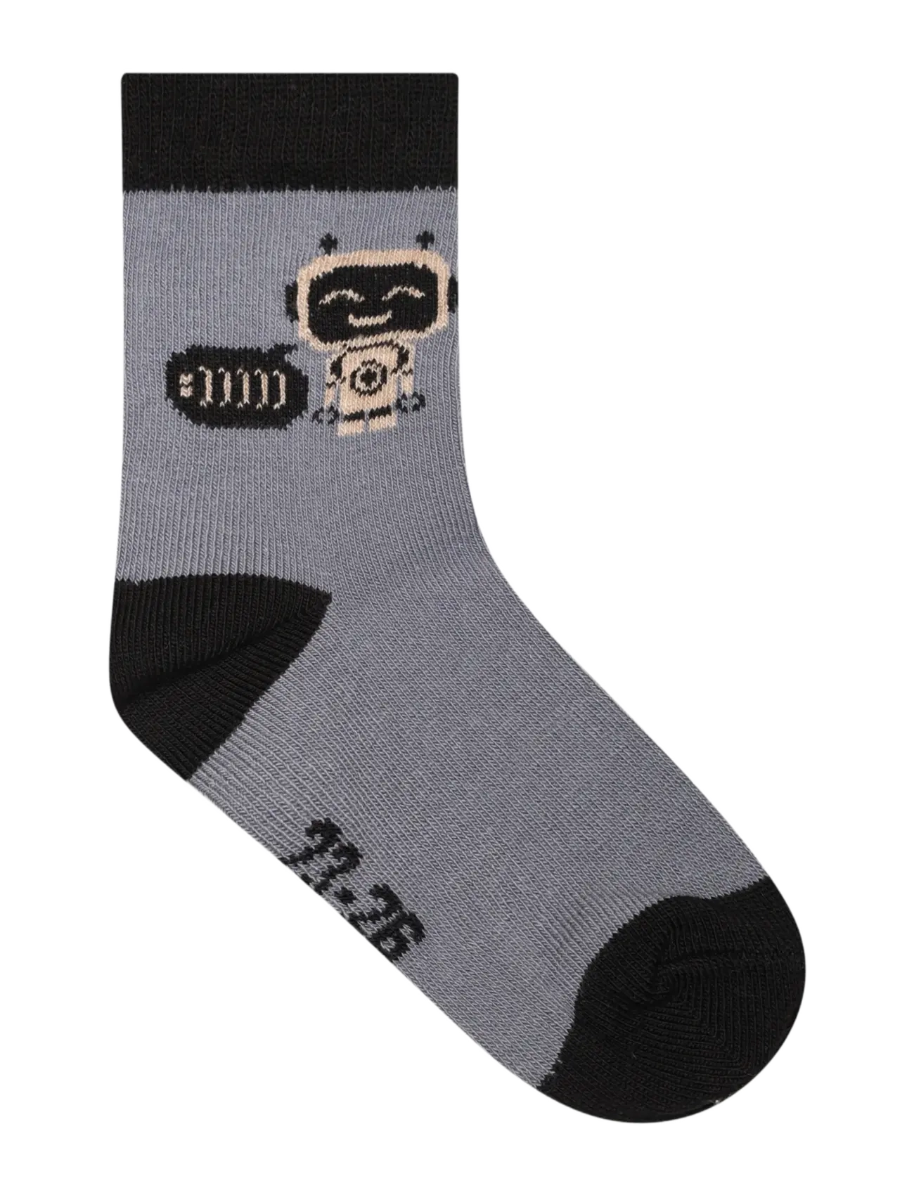 Minymo - Socks w. Pattern (5-pack) - strümpfe - blau gray - 4