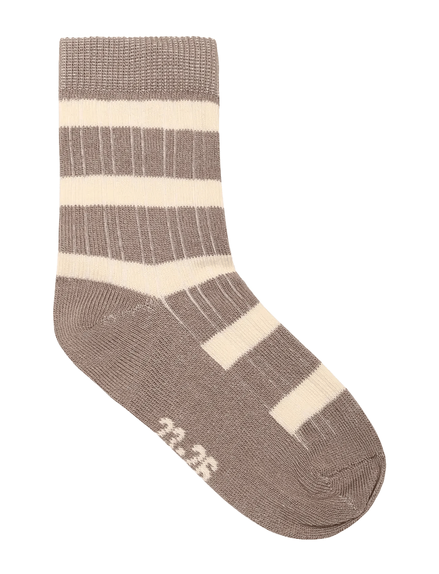 Minymo - Socks w. Pattern (5-pack) - strümpfe - offwhite - 4