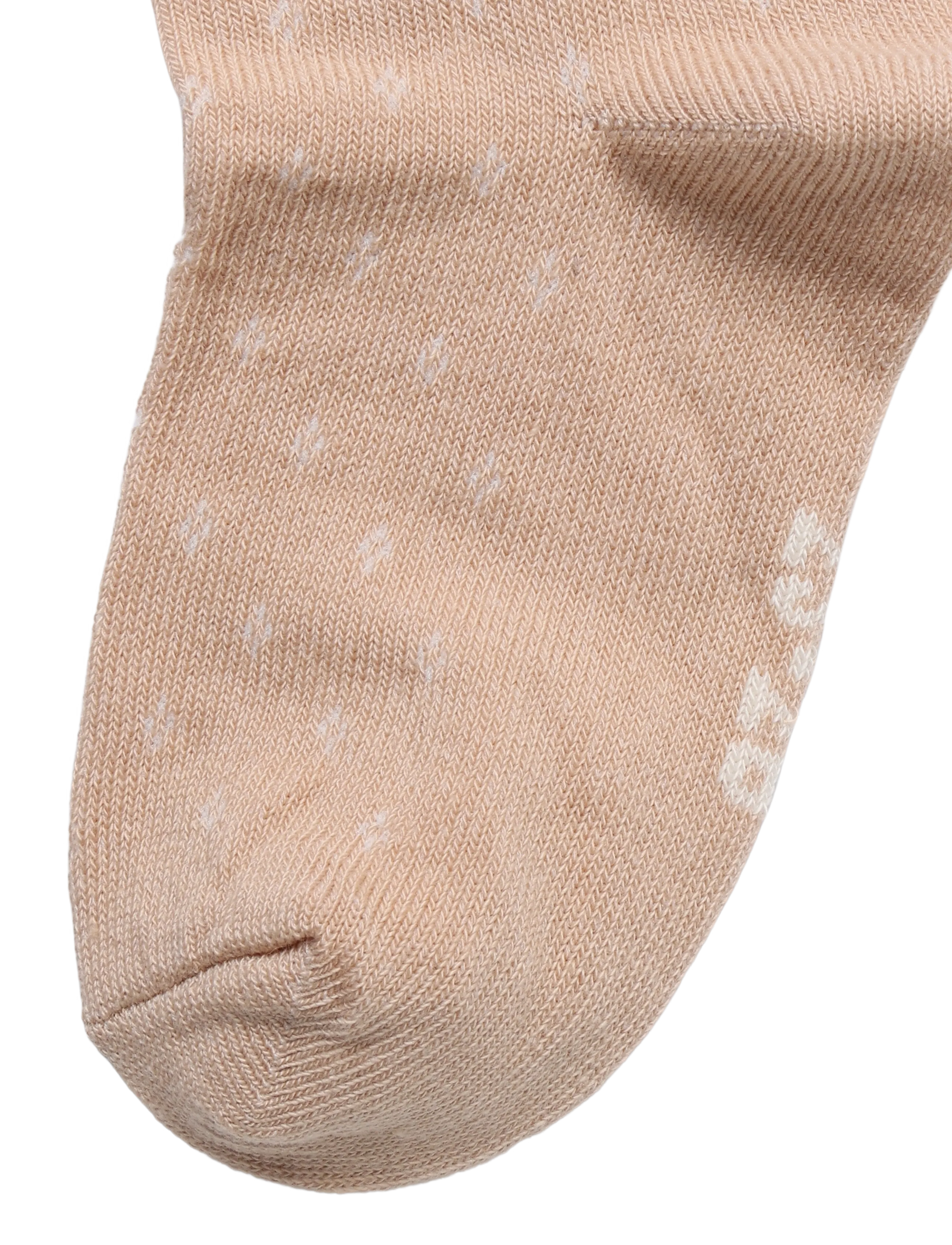 Minymo - Socks w. Pattern (5-pack) - strømper - rugby tan - 1