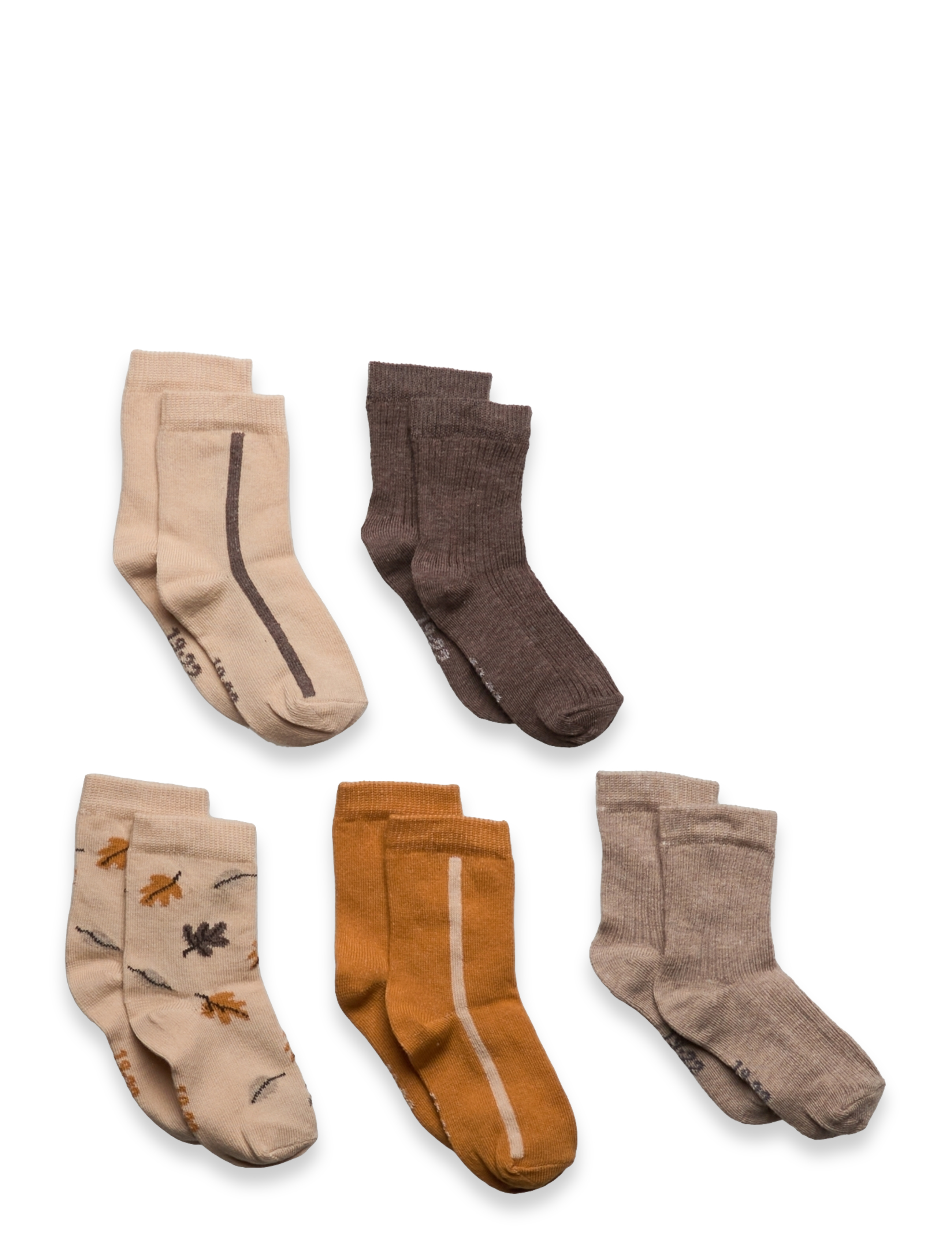 Minymo Socks W. Pattern (5-Pack), 31 , Multi/patterned, Sokker & Strømpebukser > Sokker, Børn