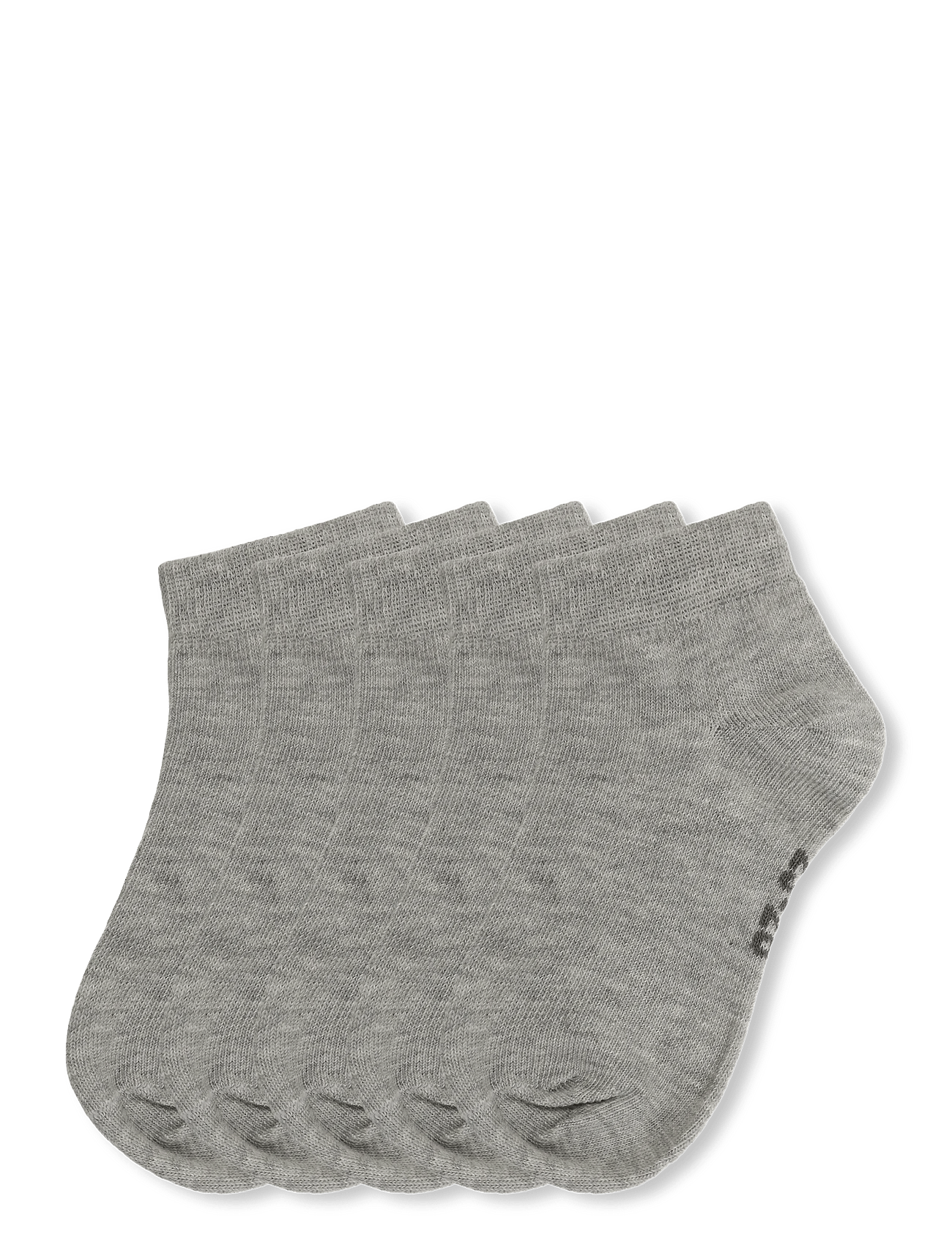 Minymo Ankle Sock Low Cut (5-Pack) - Grey - 35\38