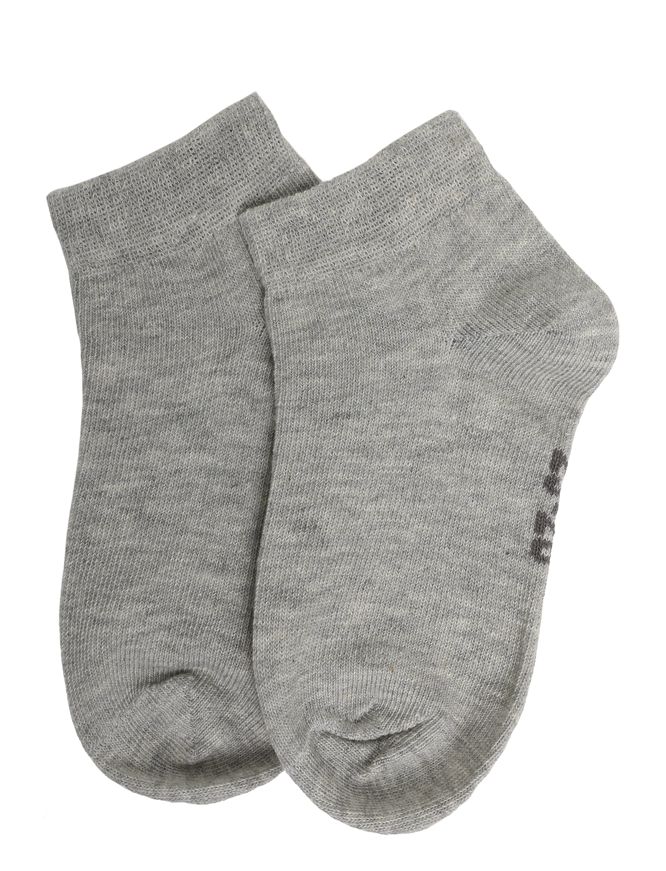 Minymo - Ankle Sock Low Cut (5-pack) - strumpor - light grey melange - 1