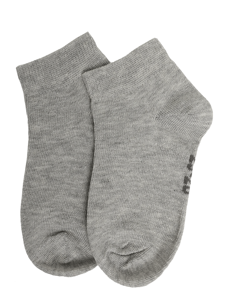 Minymo - Ankle Sock Low Cut (5-pack) - strümpfe - light grey melange - 1