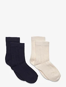 Socks Pointelle (2-pack), Minymo