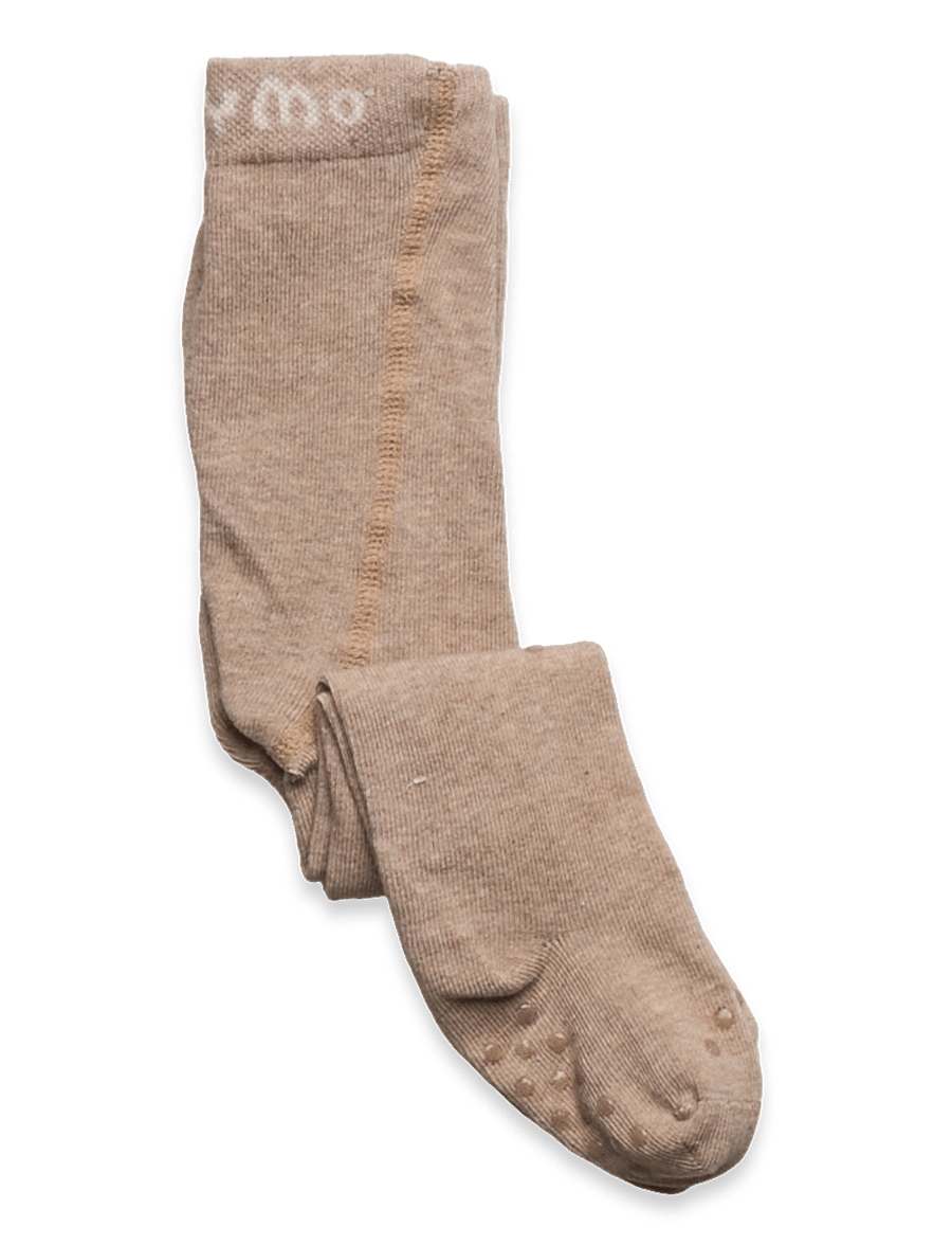 Minymo - Stockings ABS - strømpebukser - silver mink melange - 0