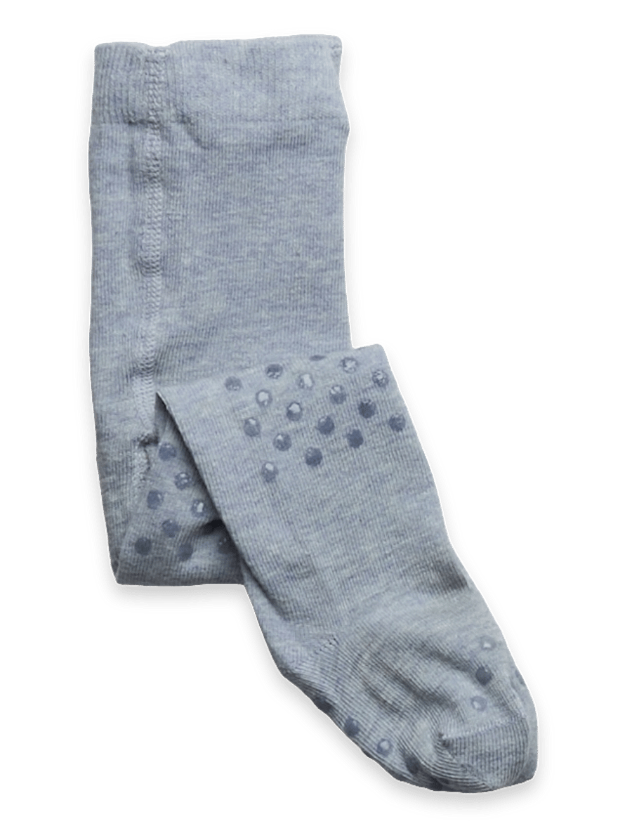 Minymo - Stockings ABS - tights - winter sky melange - 0